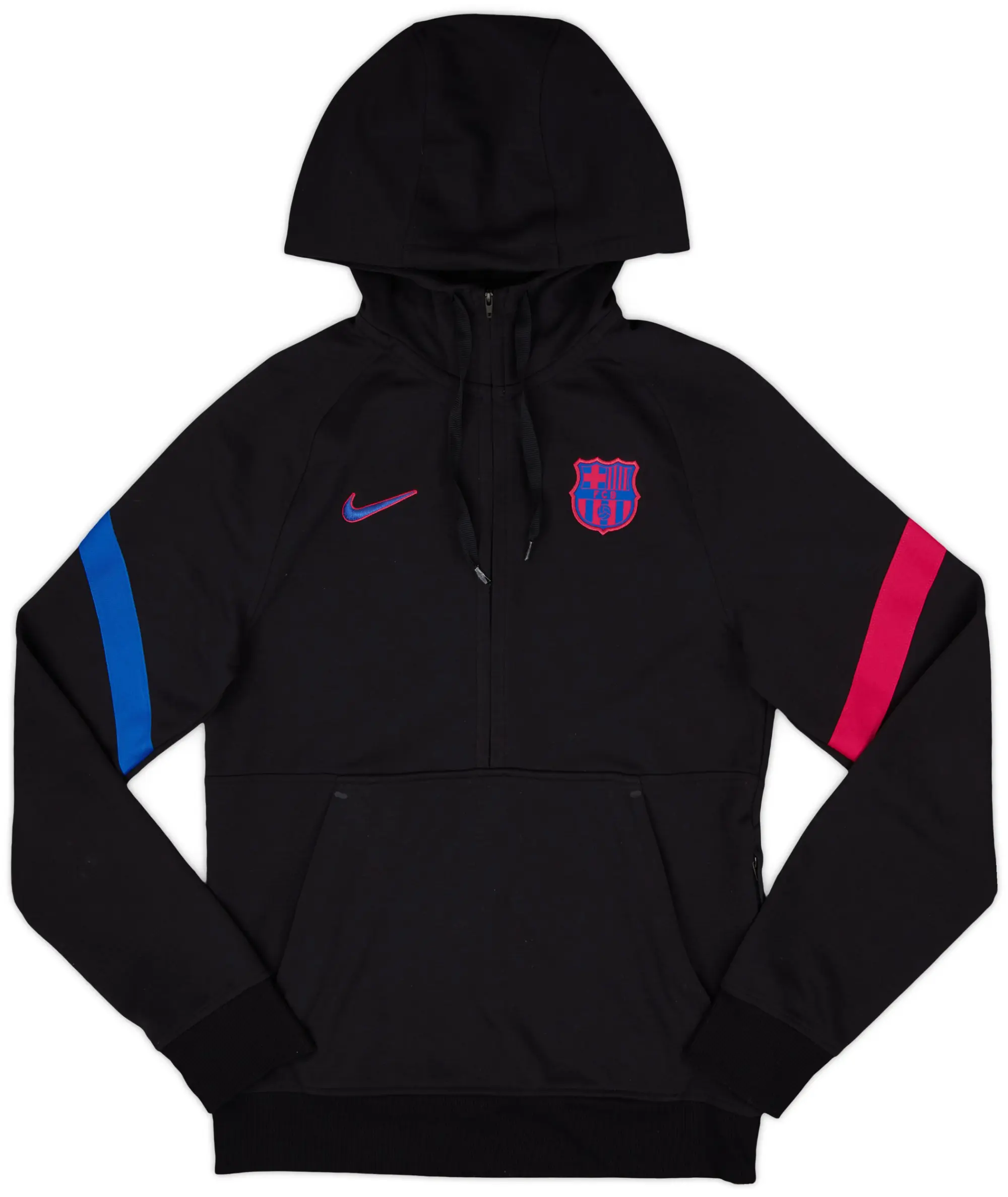 2021-22 Barcelona Nike 1/2 Zip Track Jacket - 8/10 - (XS)