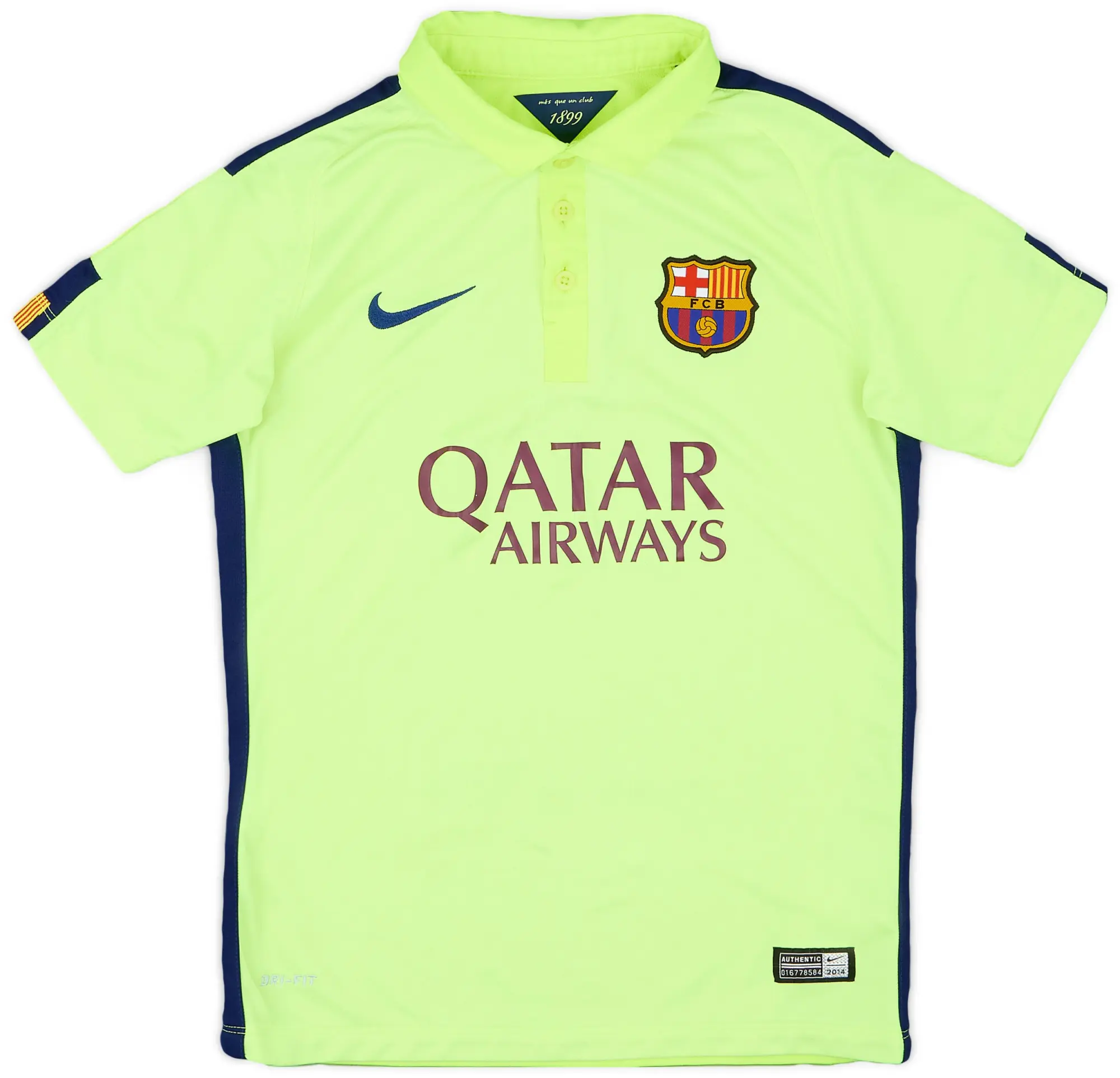 Nike 2014-15 Barcelona Third Shirt - 7/10 - (M.Boys)