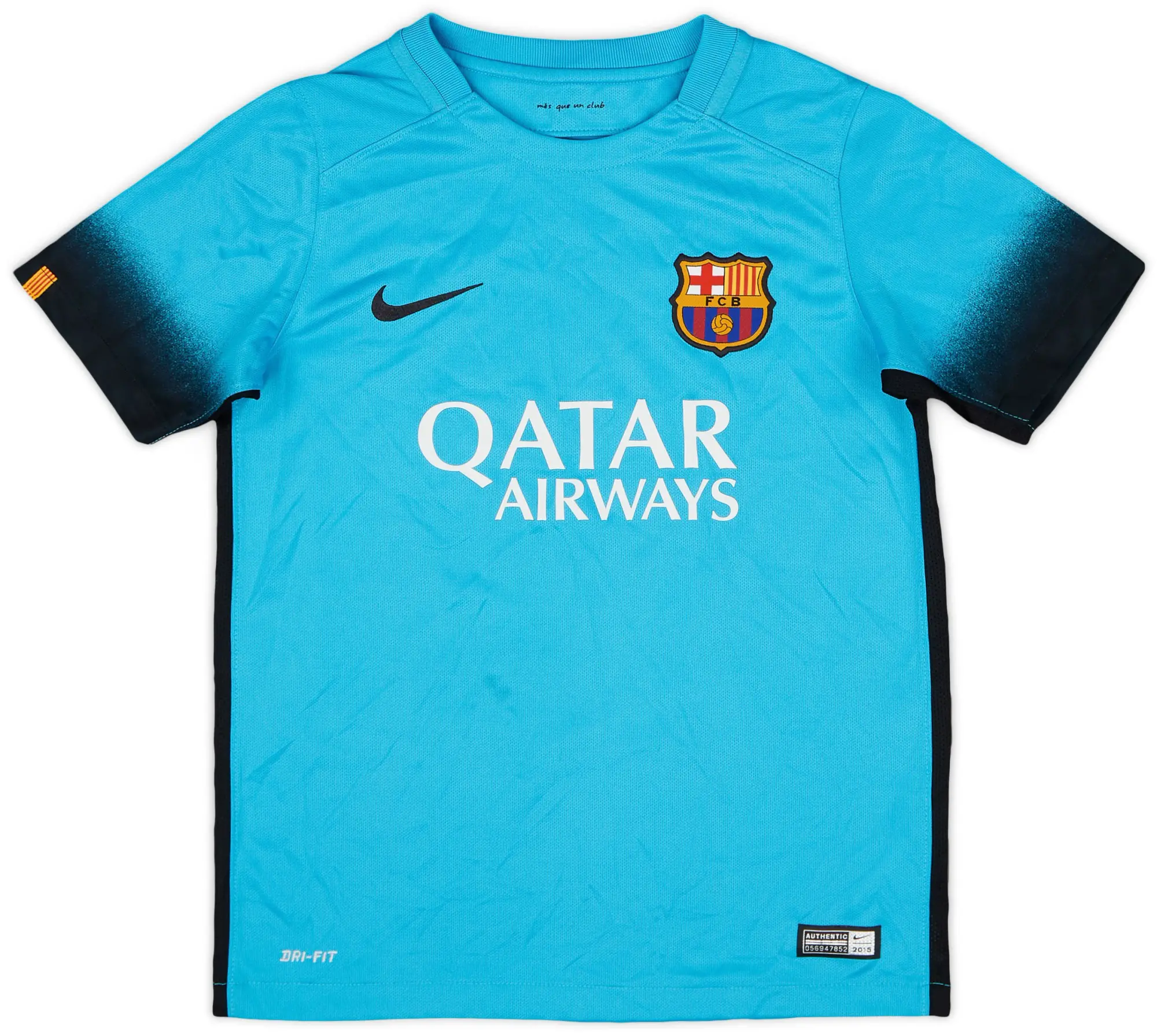 Nike 2015-16 Barcelona Third Shirt - 7/10 - (M.Boys)