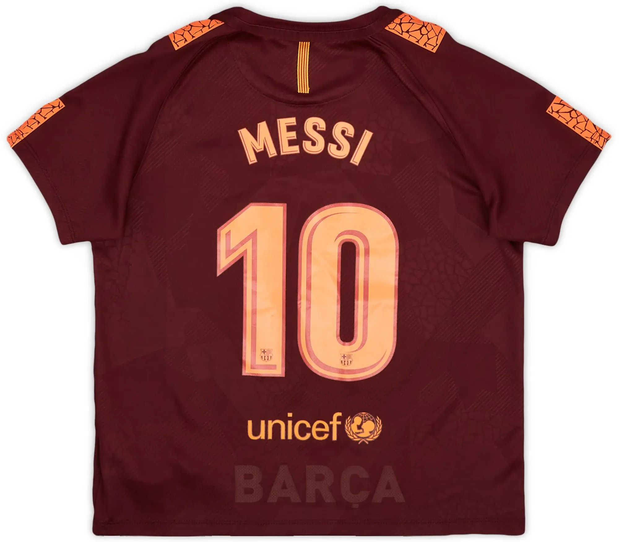 Nike 2017-18 Barcelona Third Shirt - 9/10 - (7-8 Years)