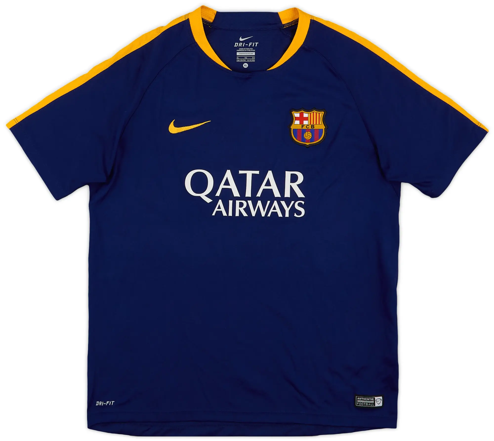 2015-16 Barcelona Nike Training Shirt - 9/10 - (XL.Boys)