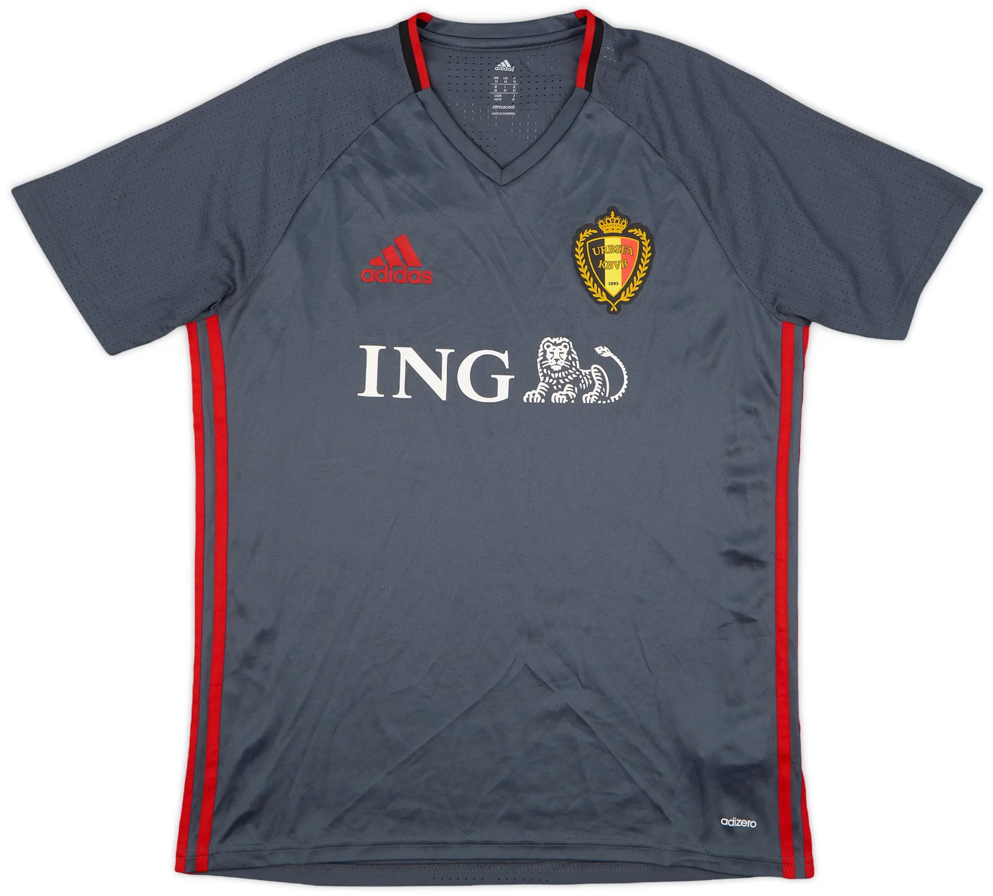 2015-16 Belgium adidas Training Shirt - 9/10 - (M)