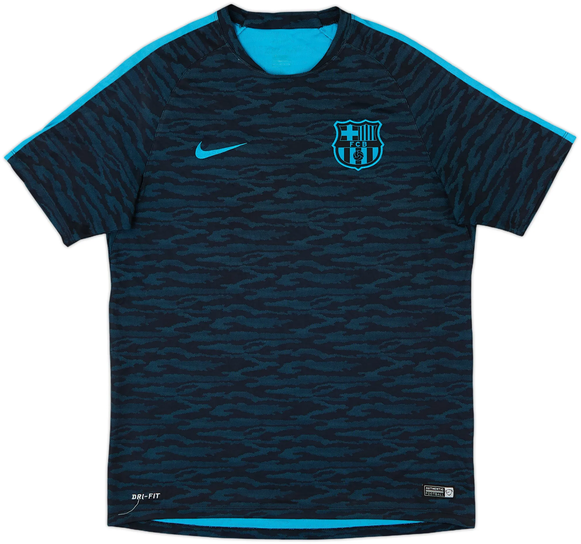 Nike Barcelona Boys SS Home Shirt 2016/17