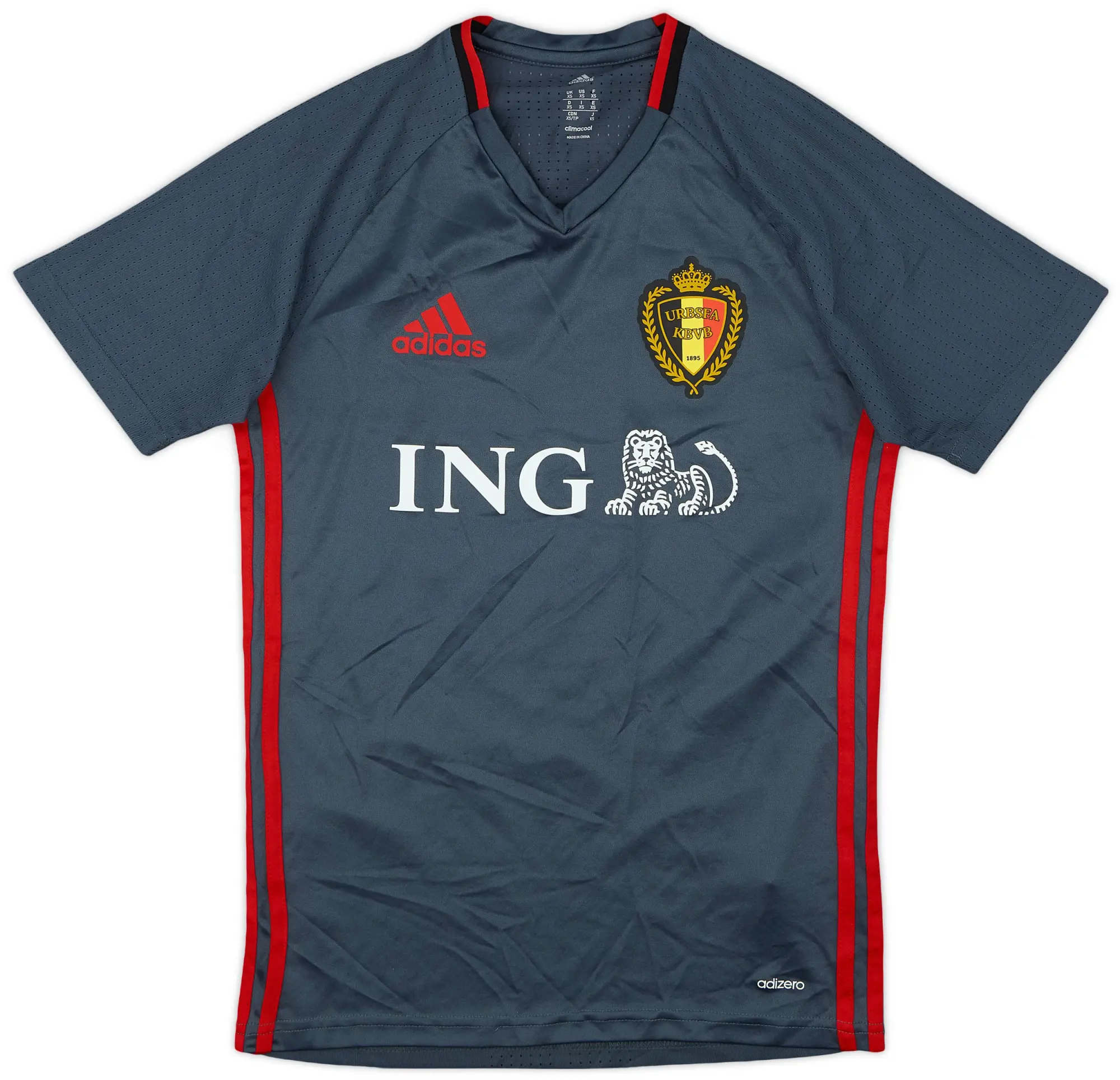 adidas 2015-16 Belgium adizero Training Shirt - 9/10 - (XS)