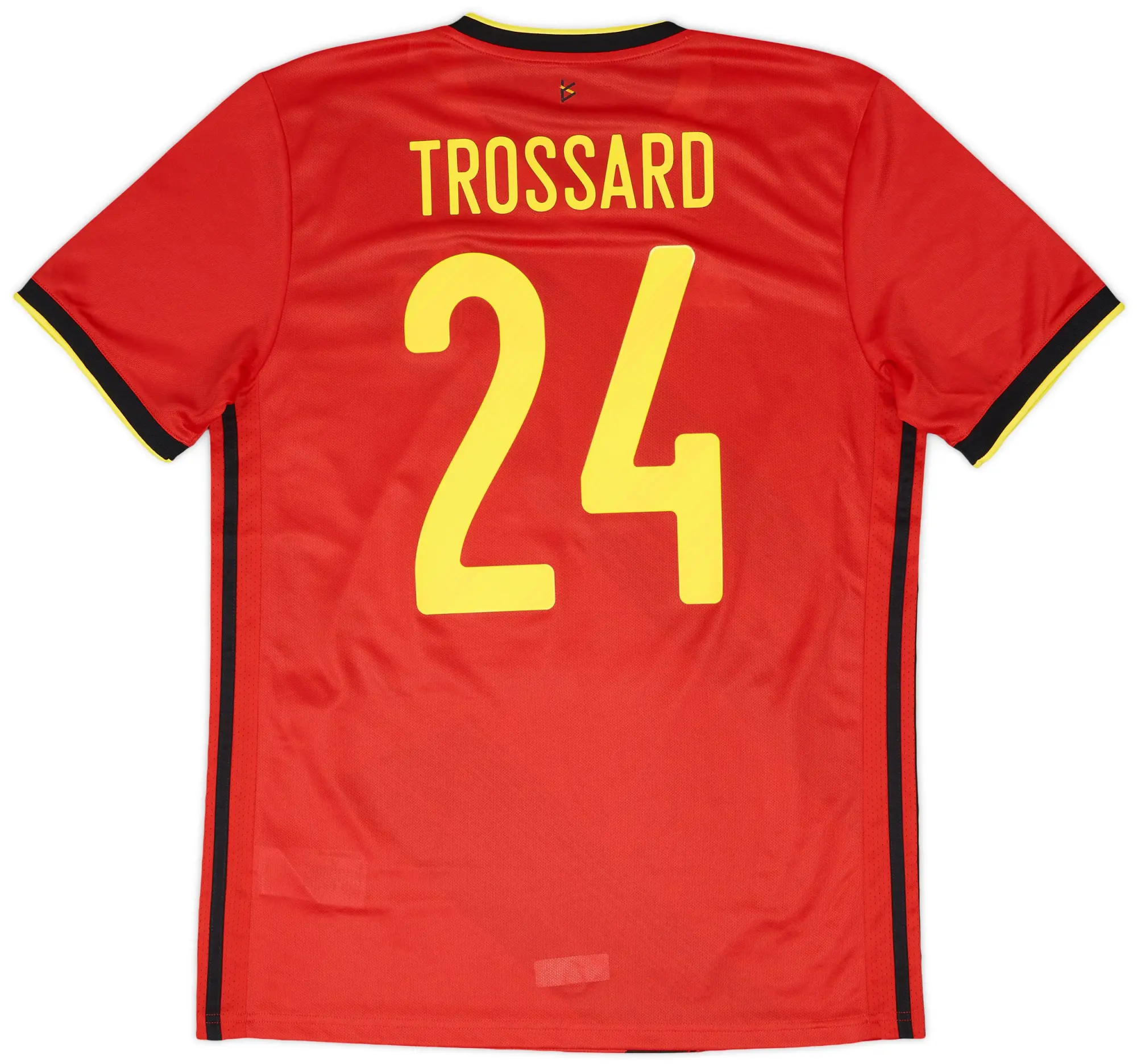 adidas 2020-21 Belgium Home Shirt Trossard #24 - 9/10 - (M)