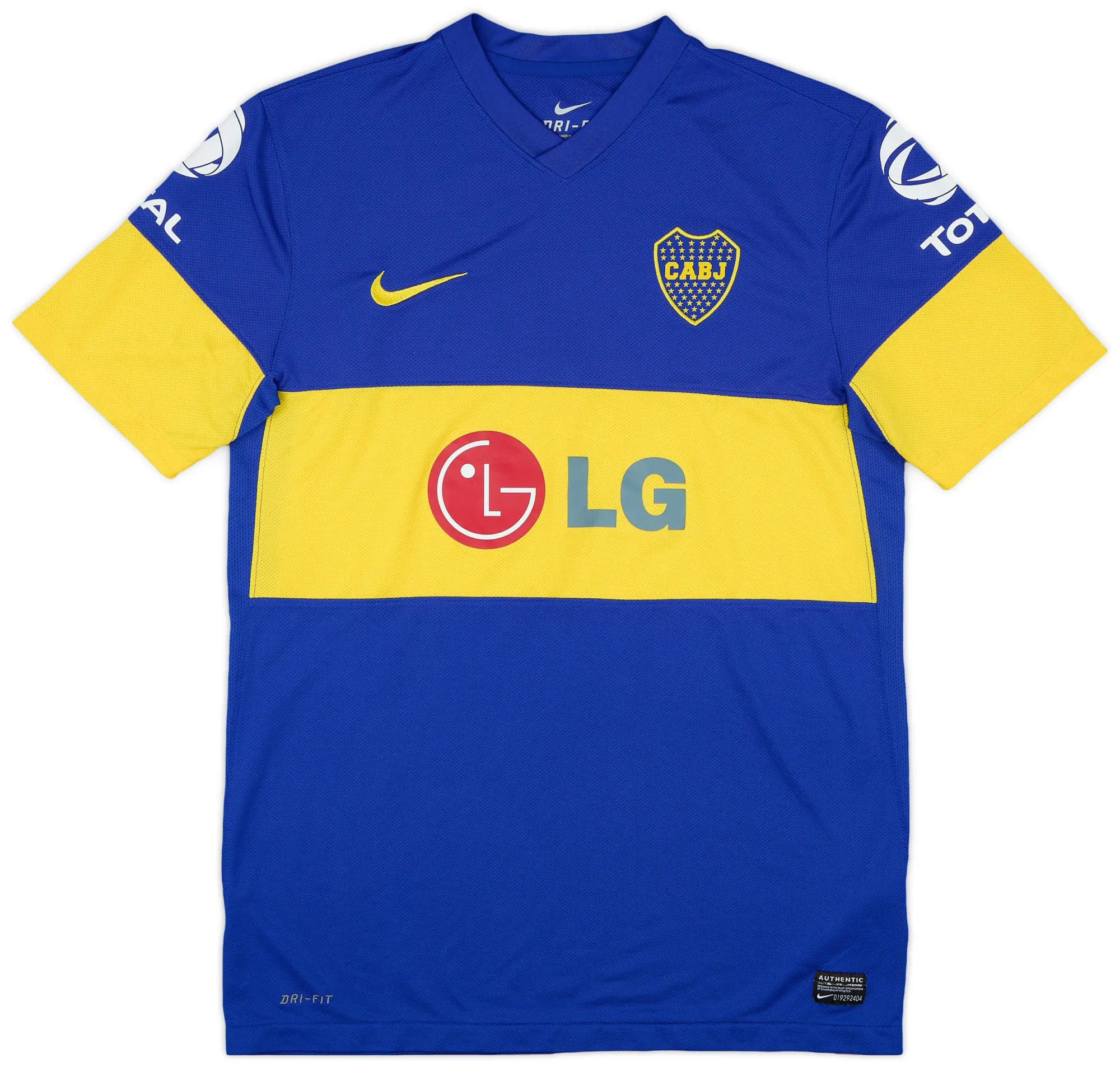 Nike 2011-12 Boca Juniors Home Shirt - 8/10 - (M)