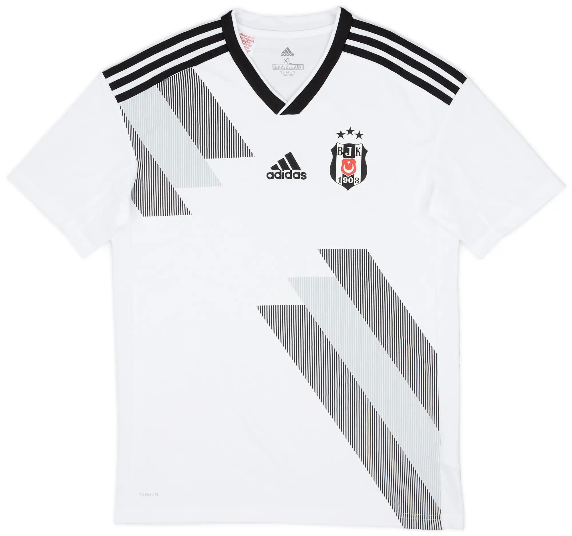 adidas 2019-20 Besiktas Home Shirt - 9/10 - (XL.Boys)