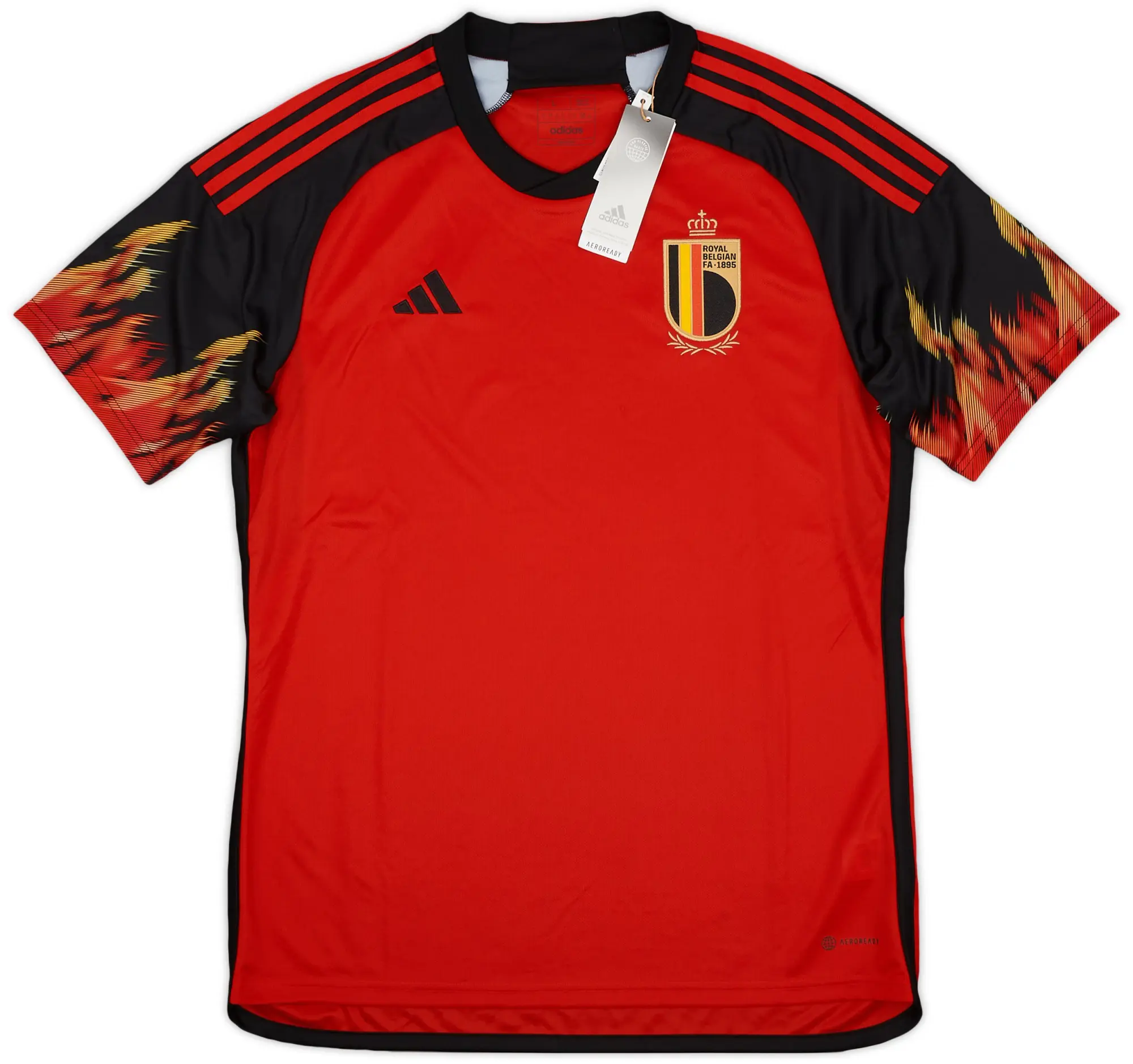 adidas 2020-21 Belgium Home Shirt (L)