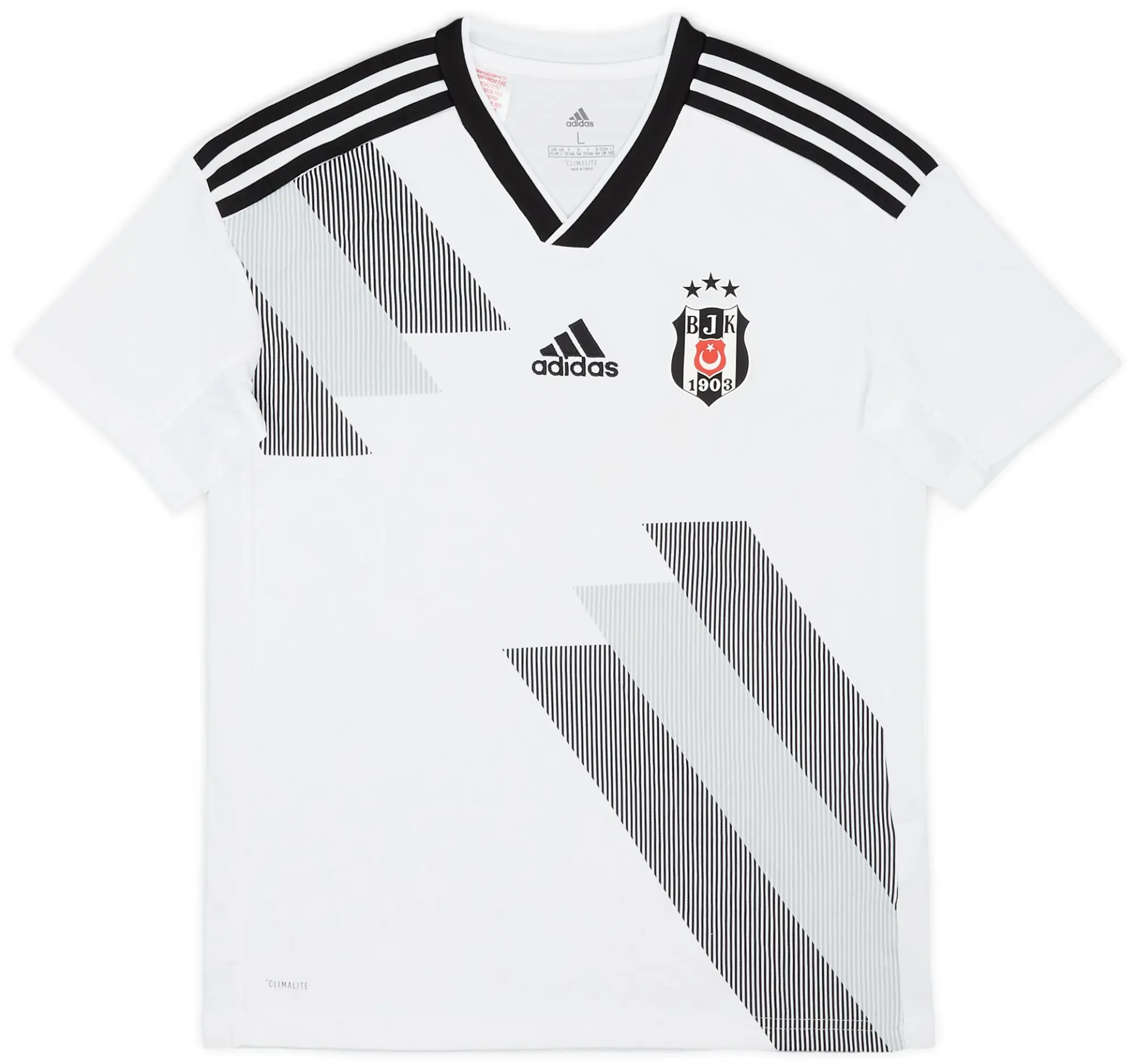 adidas 2019-20 Besiktas Home Shirt - 10/10 - (L.Boys)