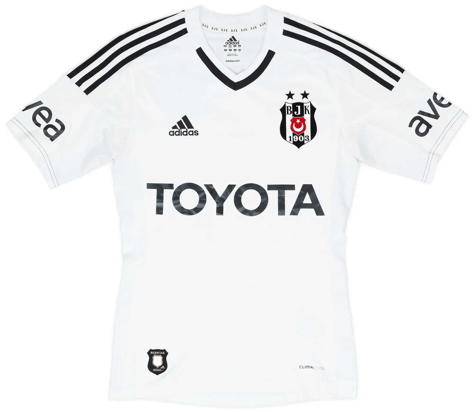 adidas 2012-13 Besiktas Home Shirt - 8/10 - (S)