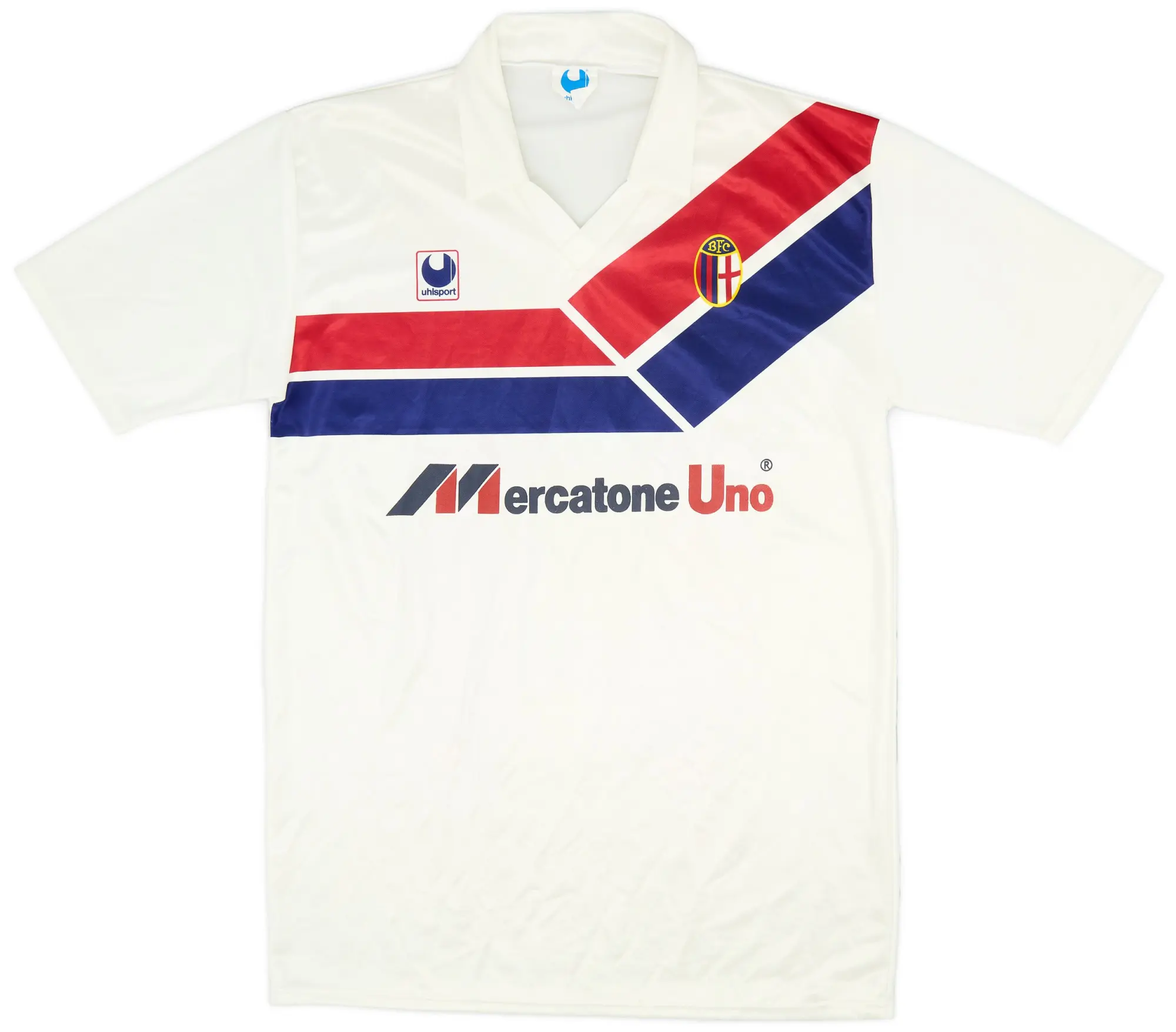 1989-90 Bologna Away Shirt - 9/10 - (XL)