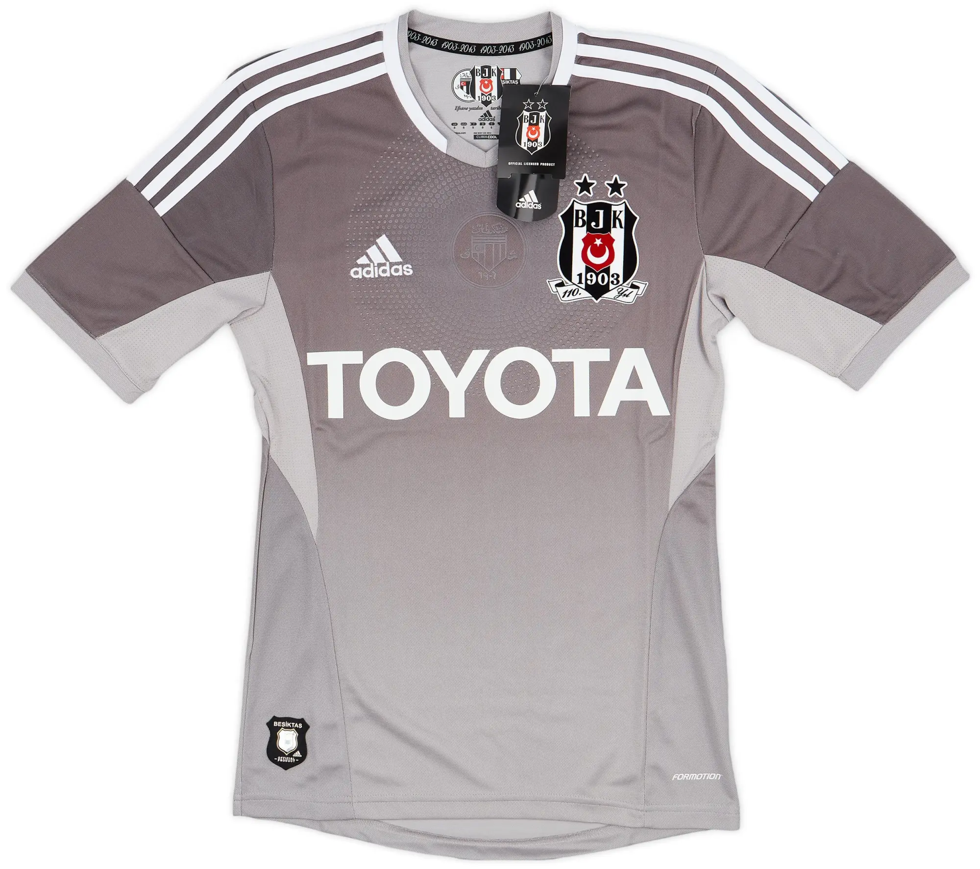 adidas 2013-14 Besiktas '110 yil' Formotion Third Shirt (S)