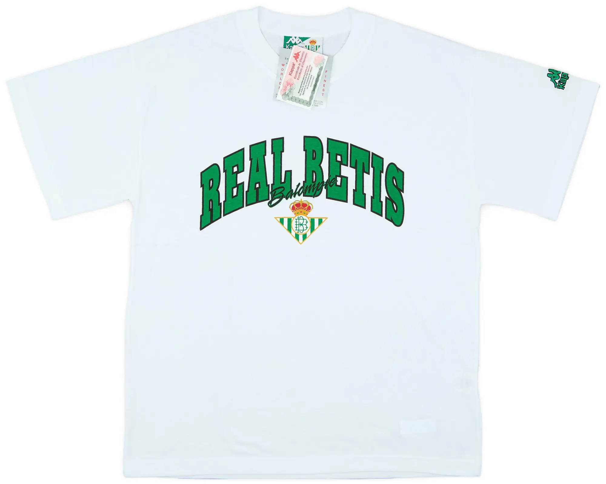 1995-96 Real Betis Kappa Tee (M)