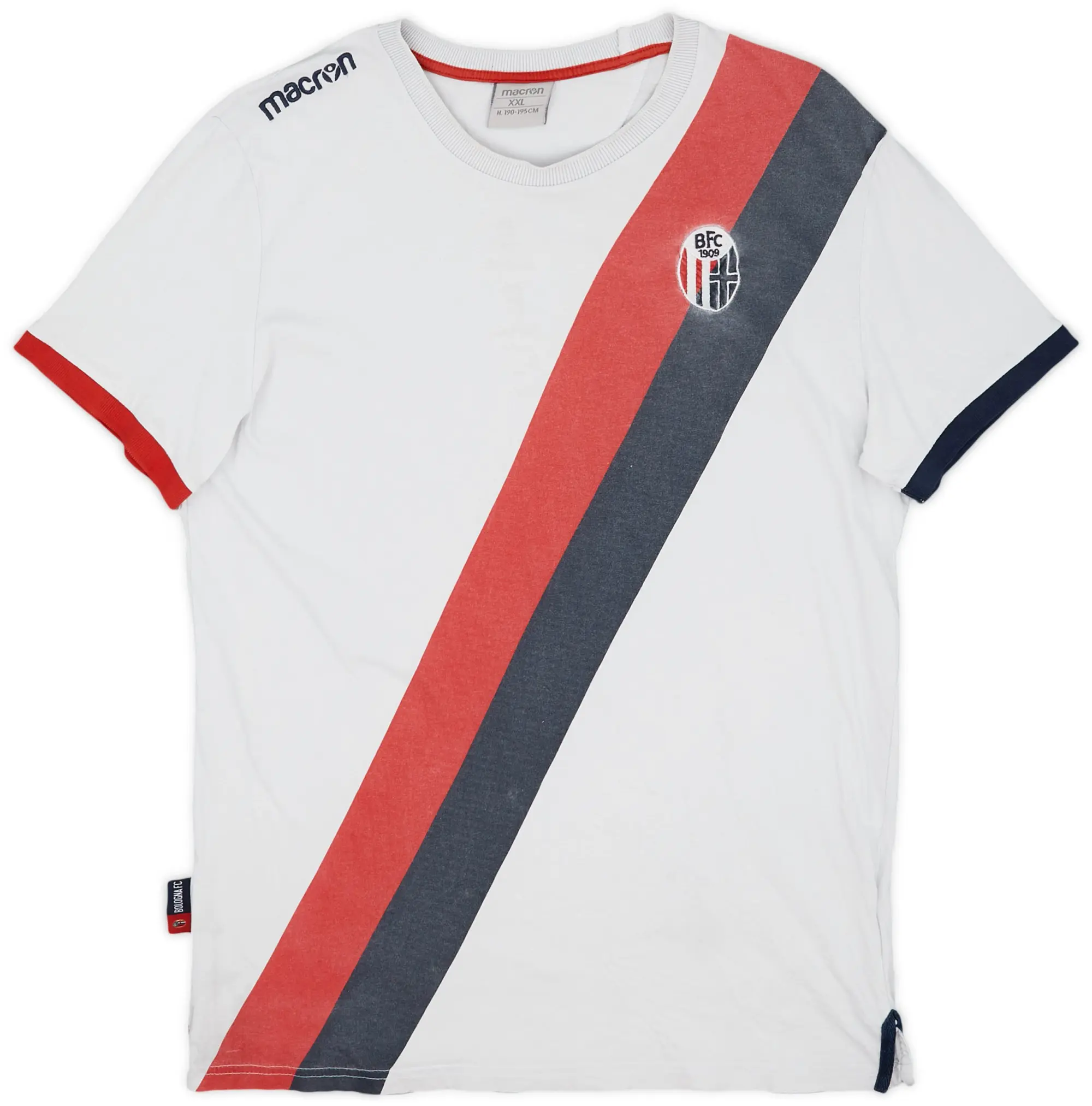 2019-20 Bologna Macron Cotton Tee - 5/10 - (XXL)