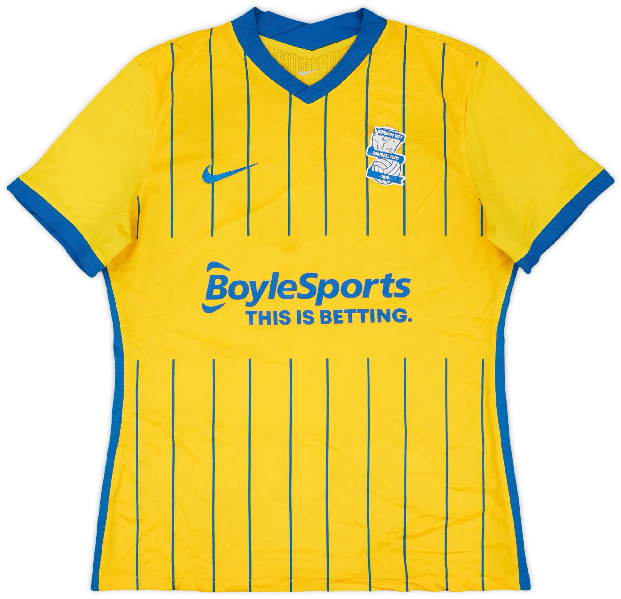 Nike 2021-22 Birmingham Away Shirt - 5/10 - (L)