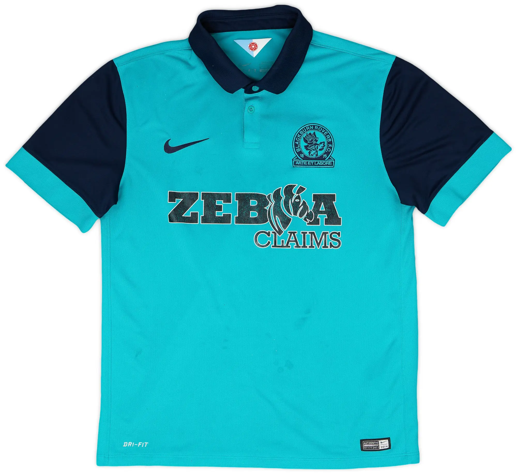 Nike 2014-15 Blackburn Away Shirt - 5/10 - (M)