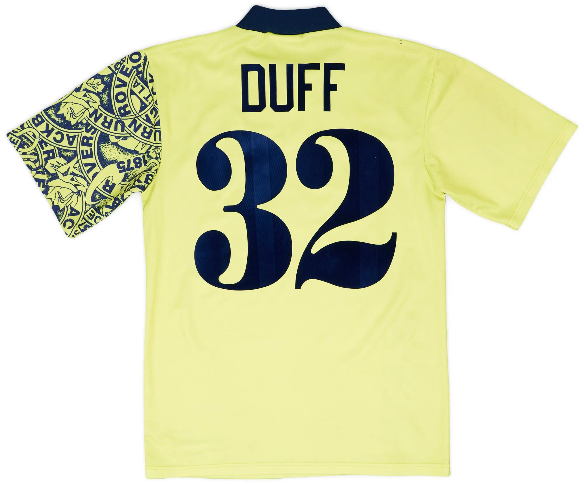 Asics 1996-97 Blackburn Away Shirt Duff #32 - 7/10 - (S)