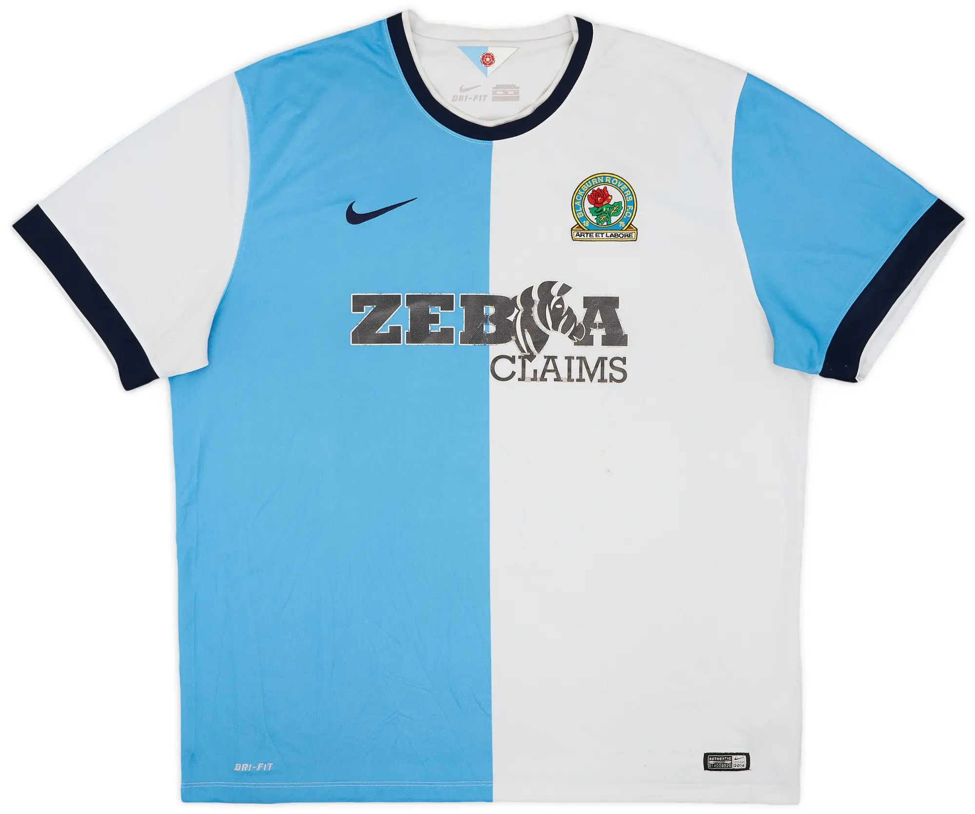 Nike 2014-15 Blackburn Home Shirt - 5/10 - (XXL)