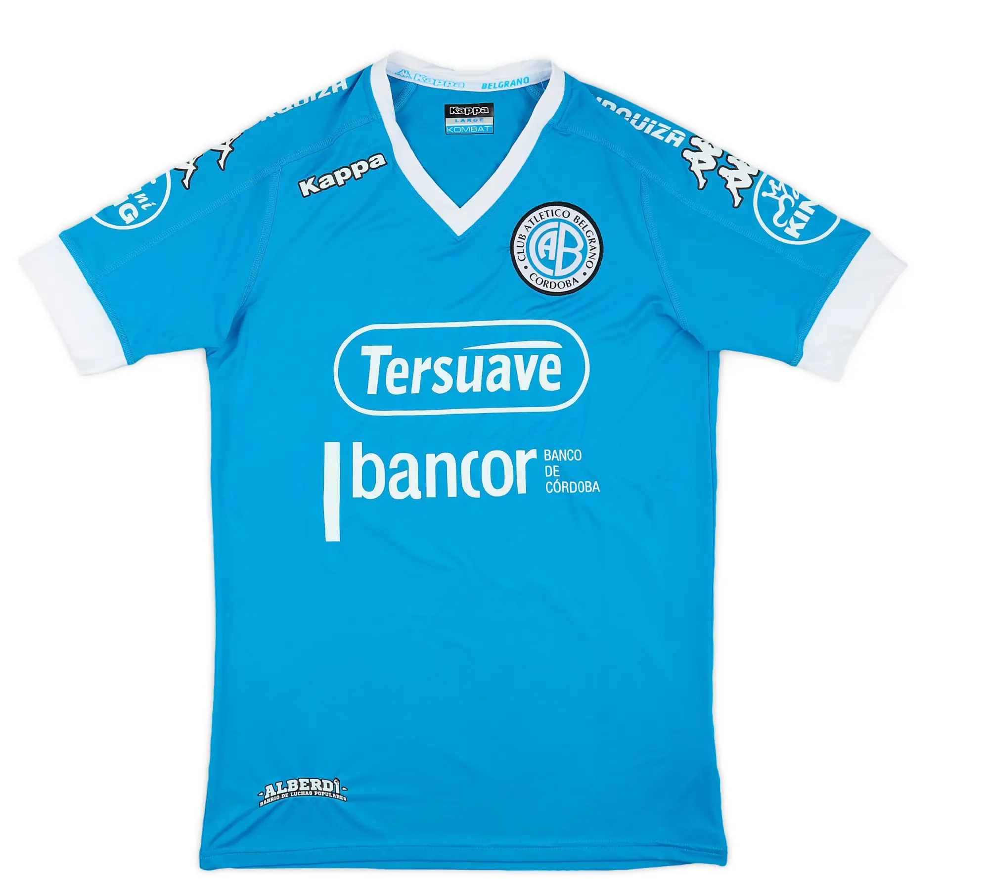 Kappa 2017-18 Belgrano Kombat Home Shirt - 9/10 - (L)