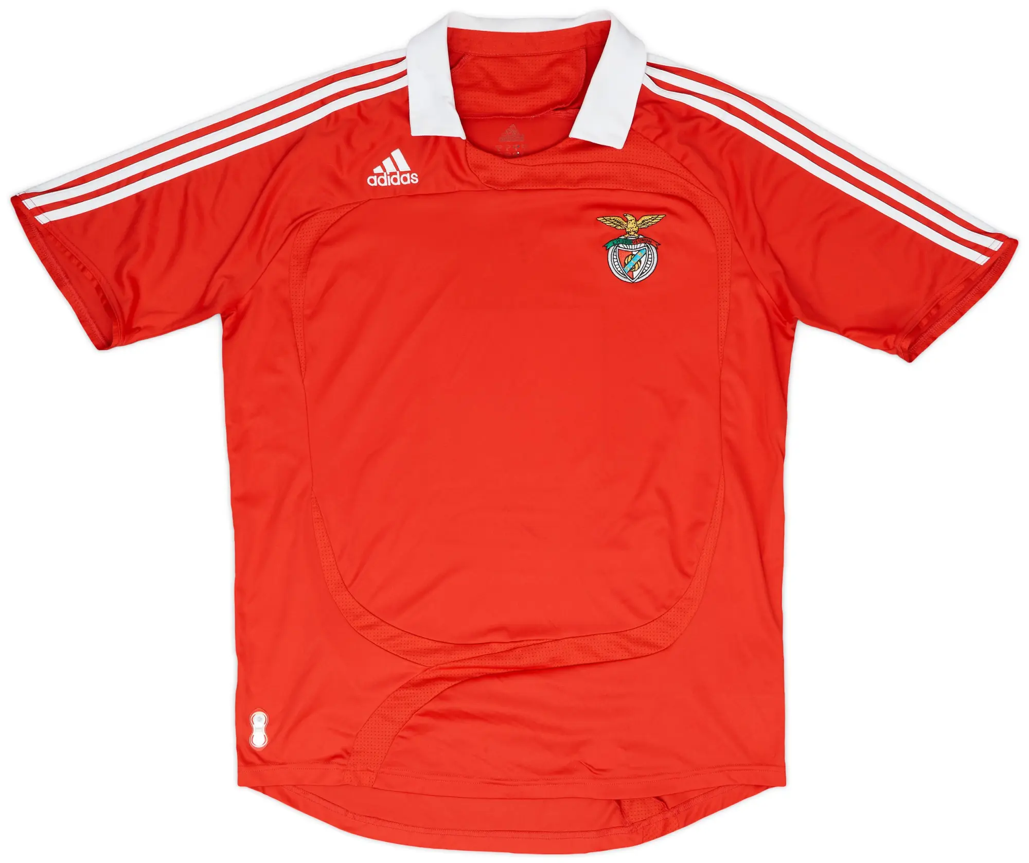 adidas 2007-08 Benfica Home Shirt - 7/10 - (L)