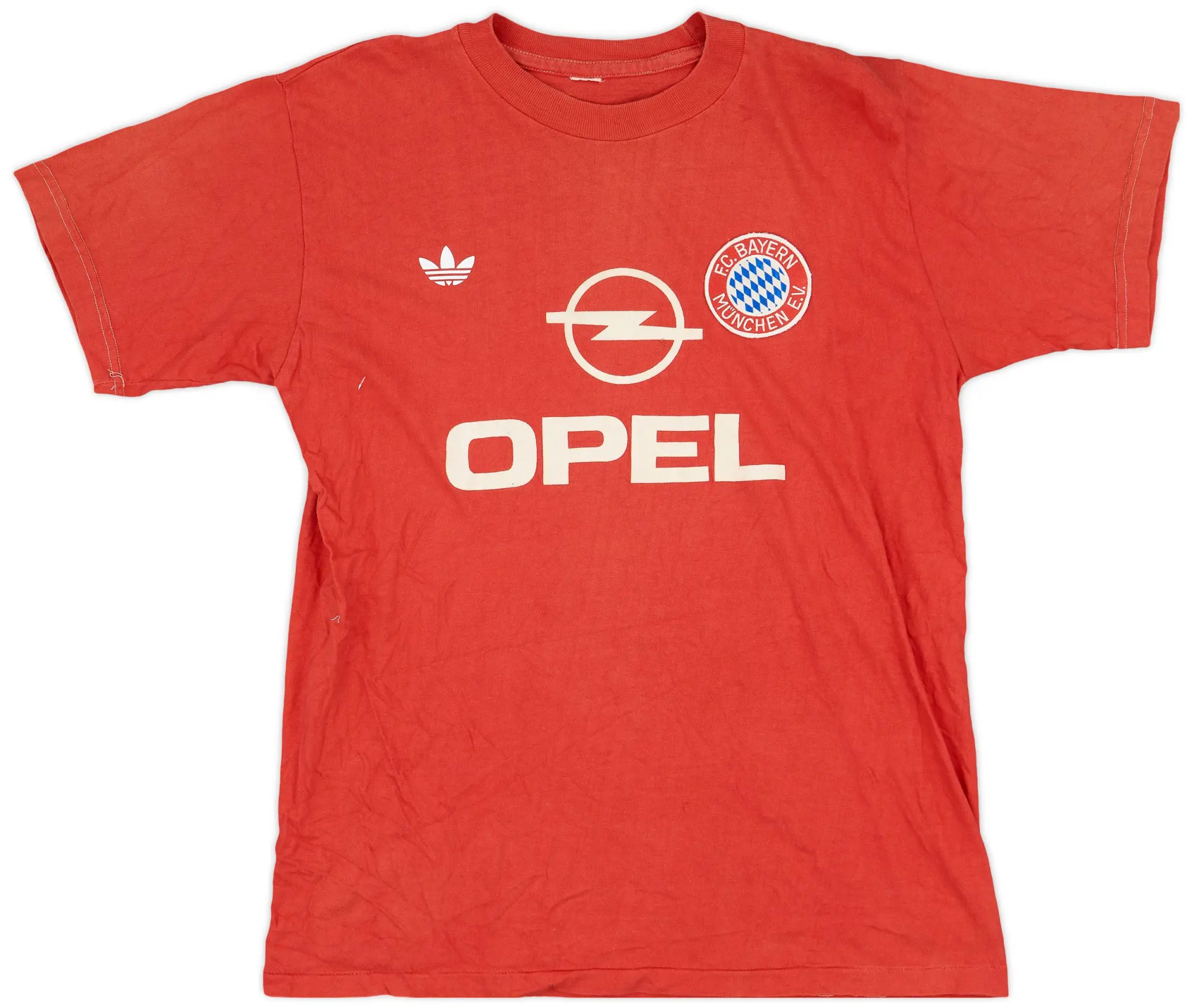 1989-91 Bayern Munich adidas Training Shirt - 7/10 - (L)