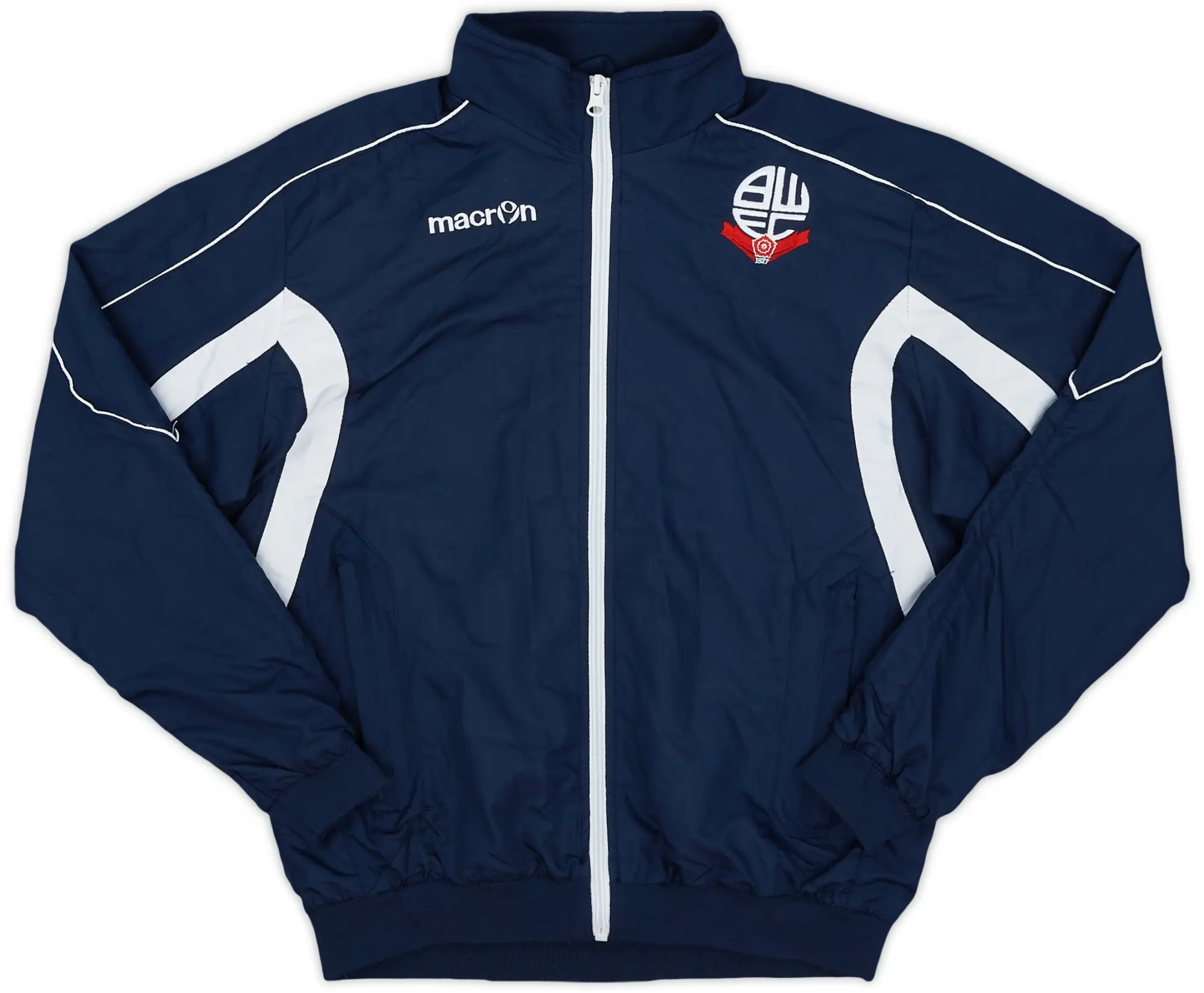 2018-19 Bolton Macron Track Jacket - 8/10 - (XS)
