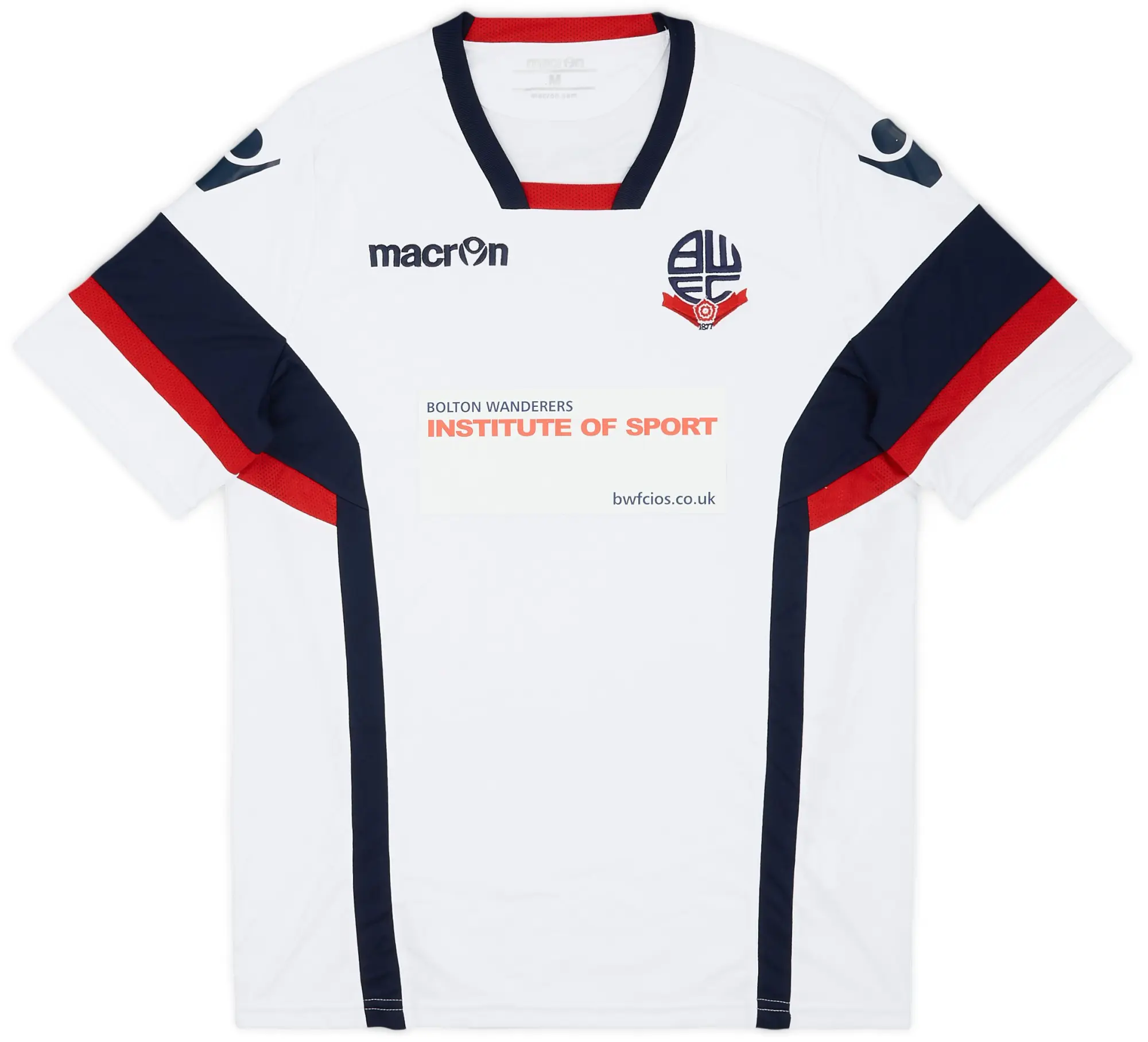 2015-16 Bolton Macron Training Shirt - 8/10 - (M)