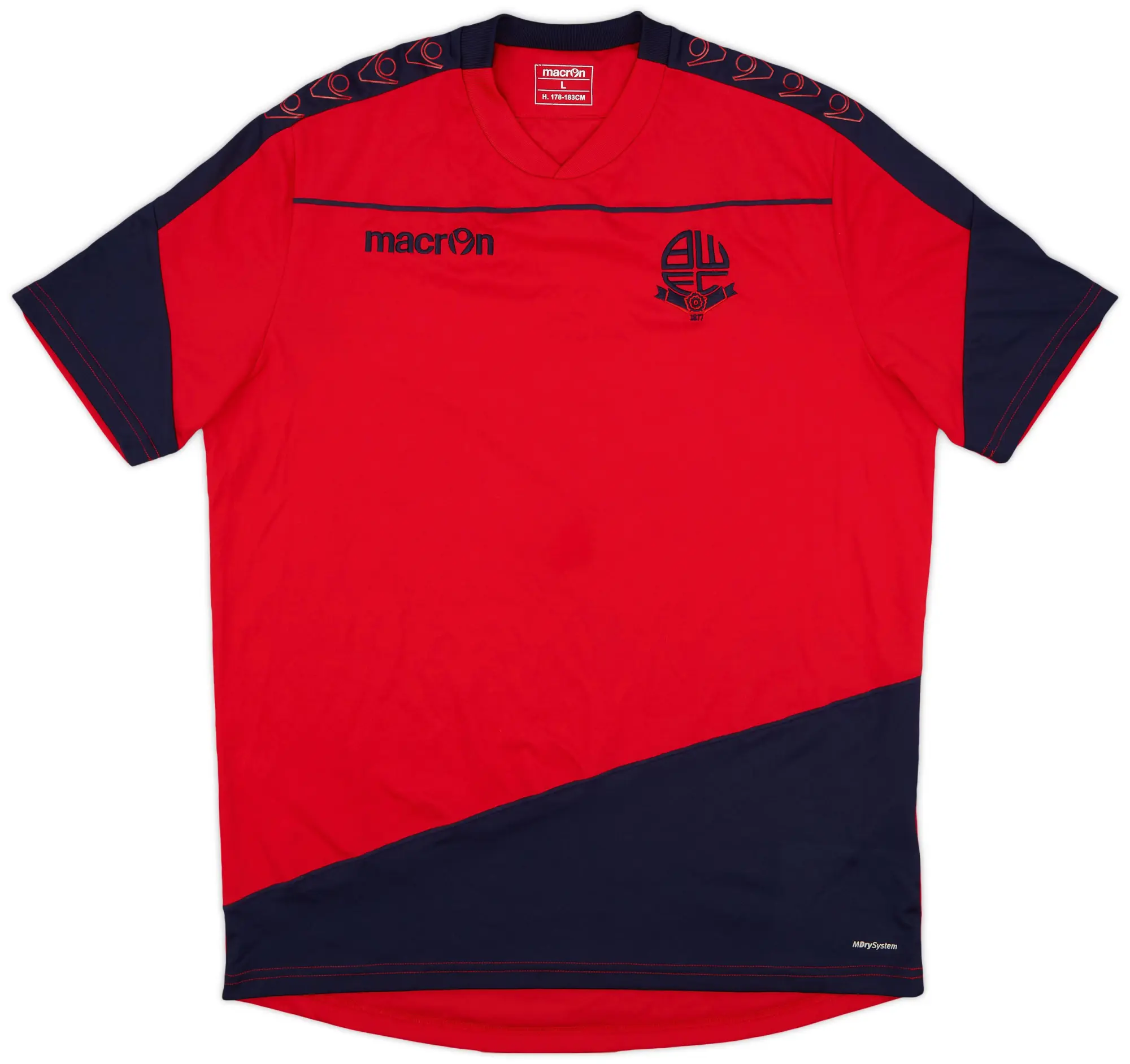 2016-17 Bolton Macron Training Shirt - 9/10 - (L)