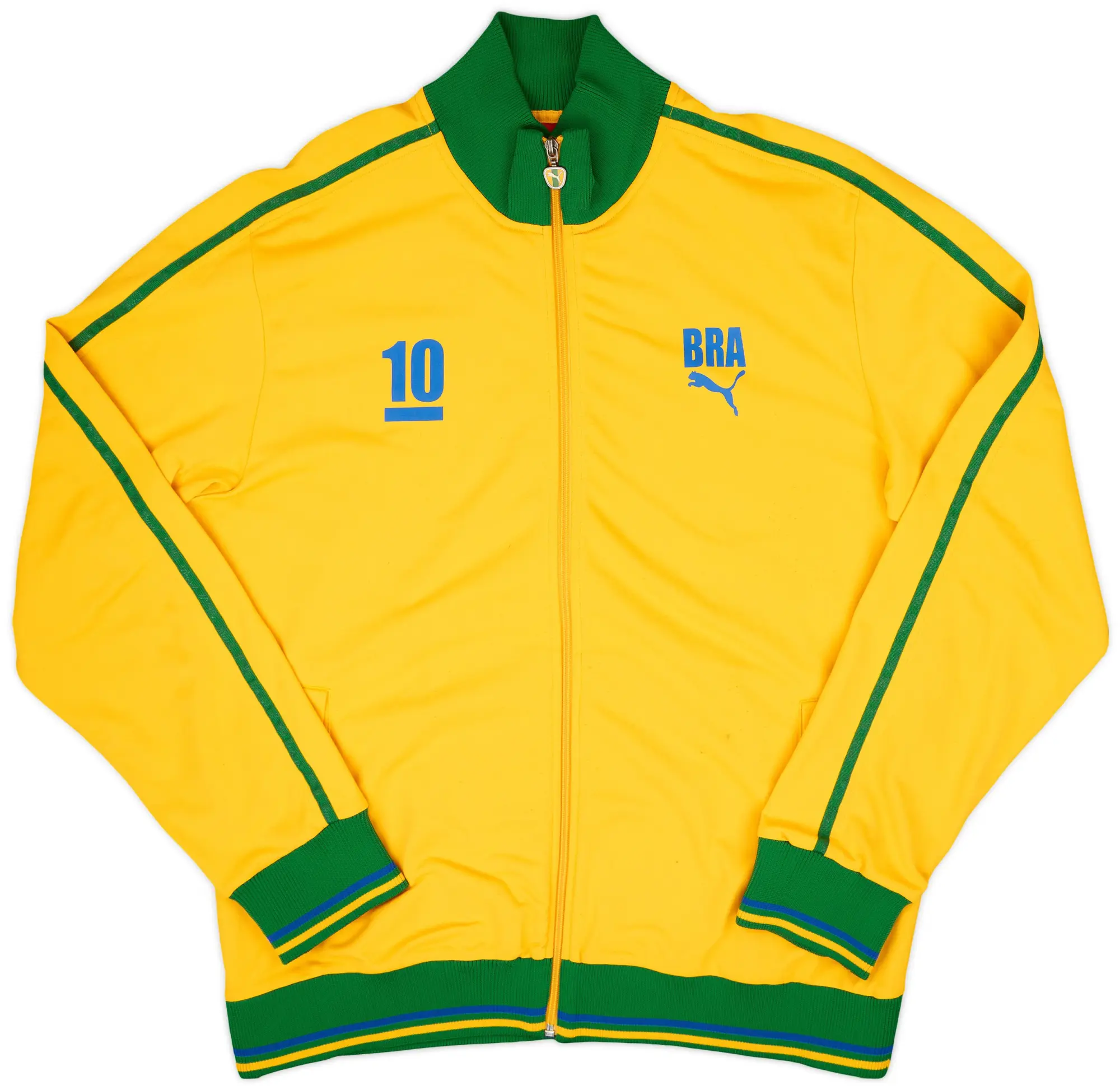 2014-15 Brazil Puma Track Jacket - 6/10 - (XL)