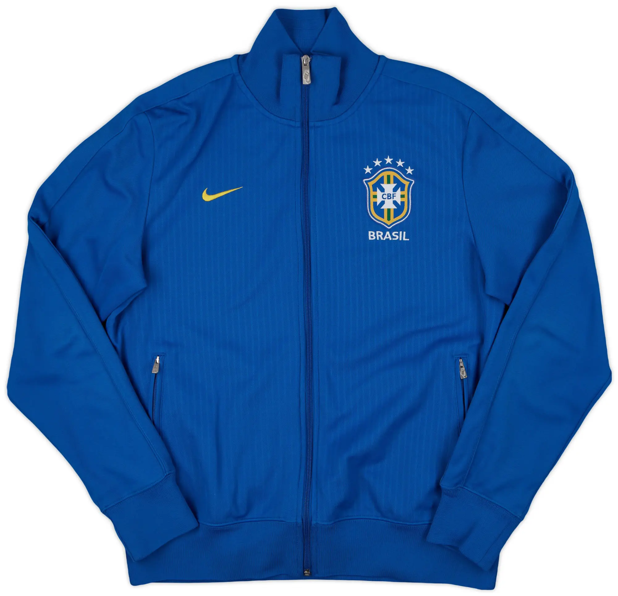 2012-13 Brazil Nike Track Jacket - 8/10 - (L)