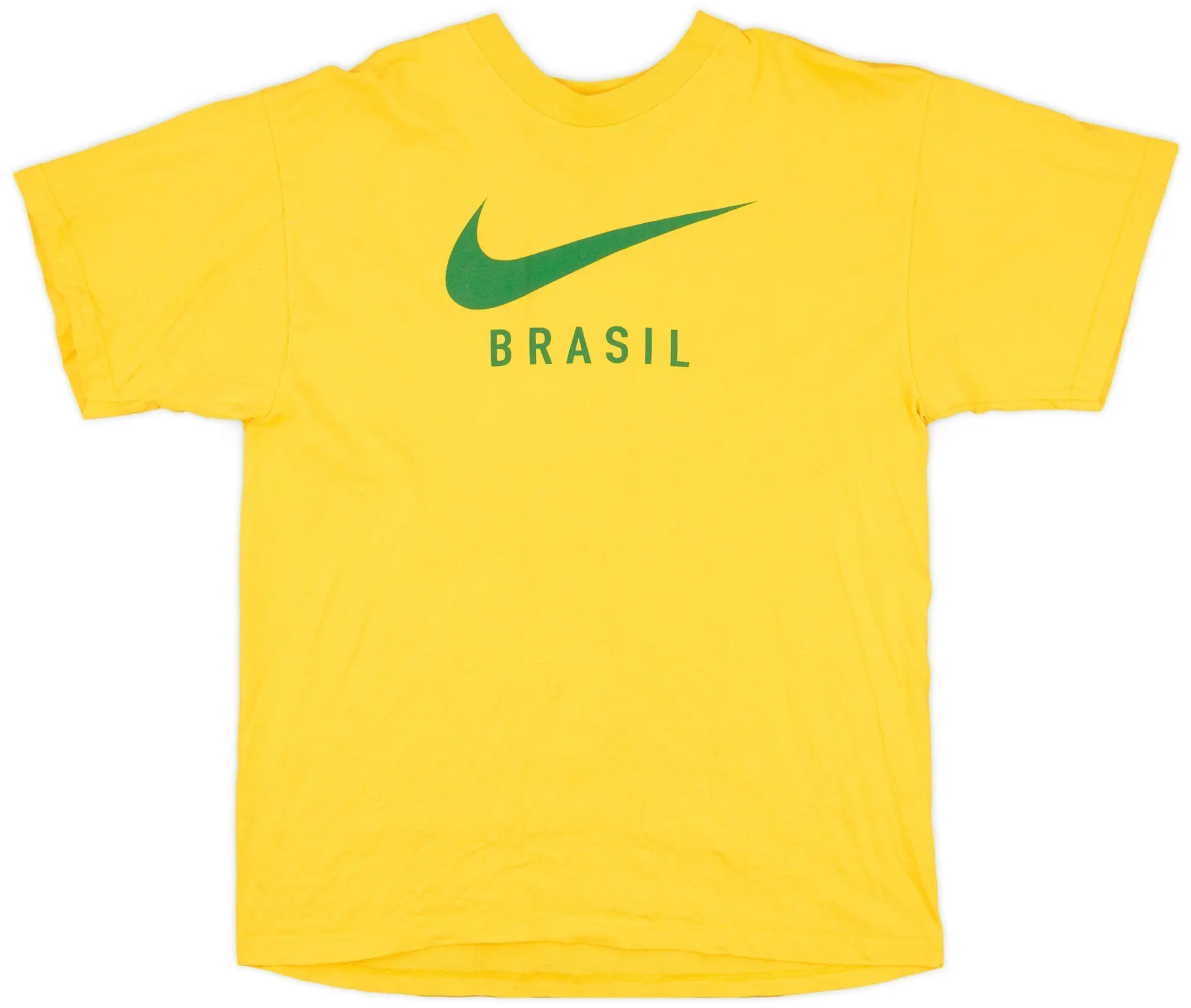 1998-00 Brazil Nike Graphic Tee - 8/10 - (L)