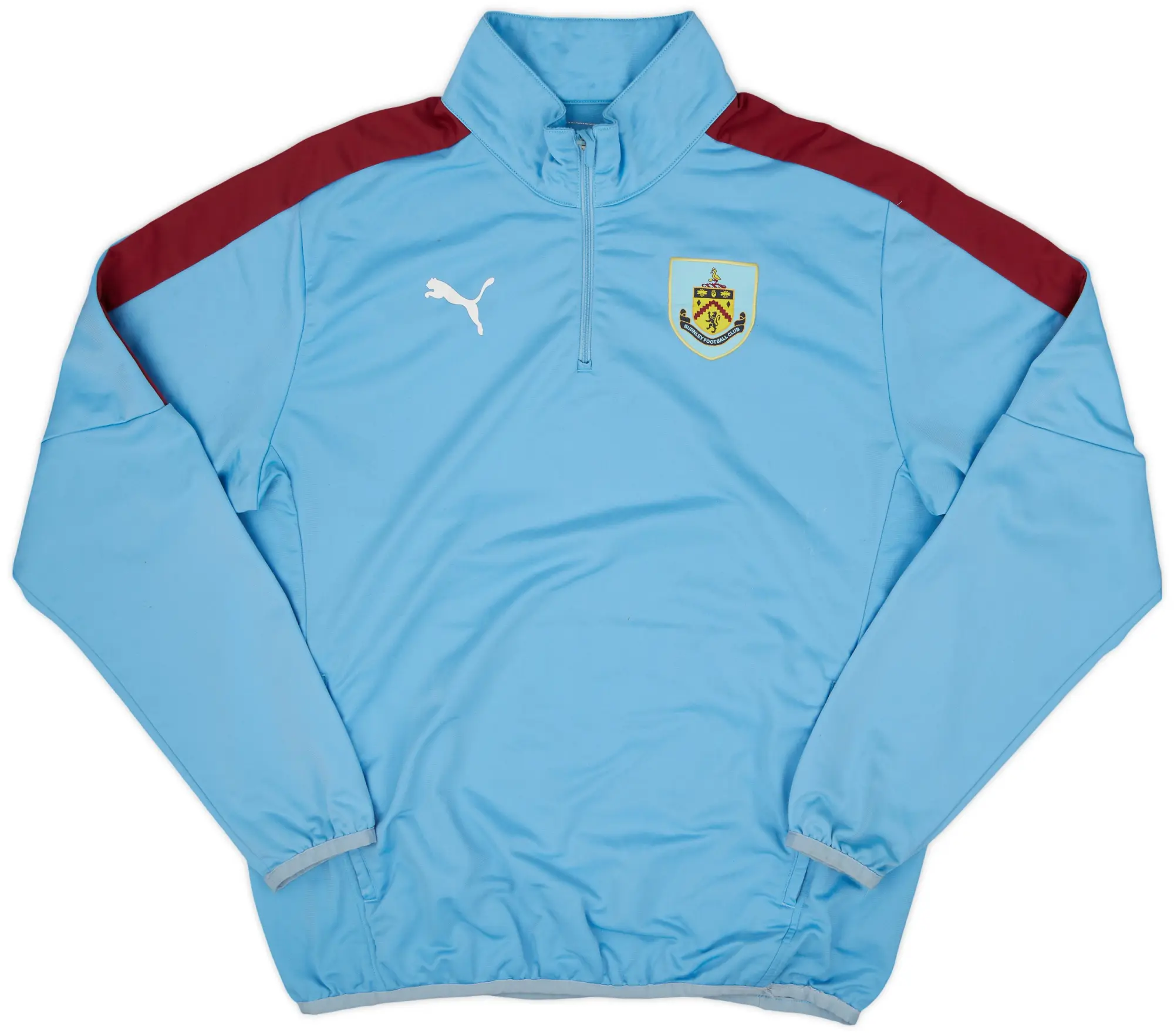 2016-17 Burnley Puma 1/4 Zip Track Top - 7/10 - (XL)
