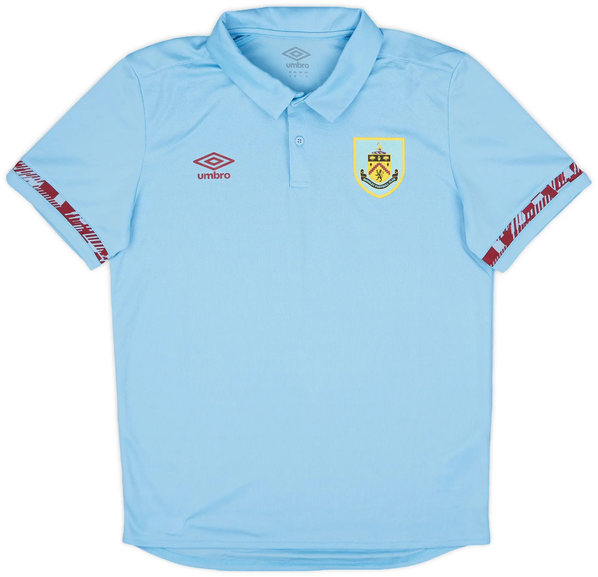 2022-23 Burnley Umbro Polo Shirt - 9/10 - (M)