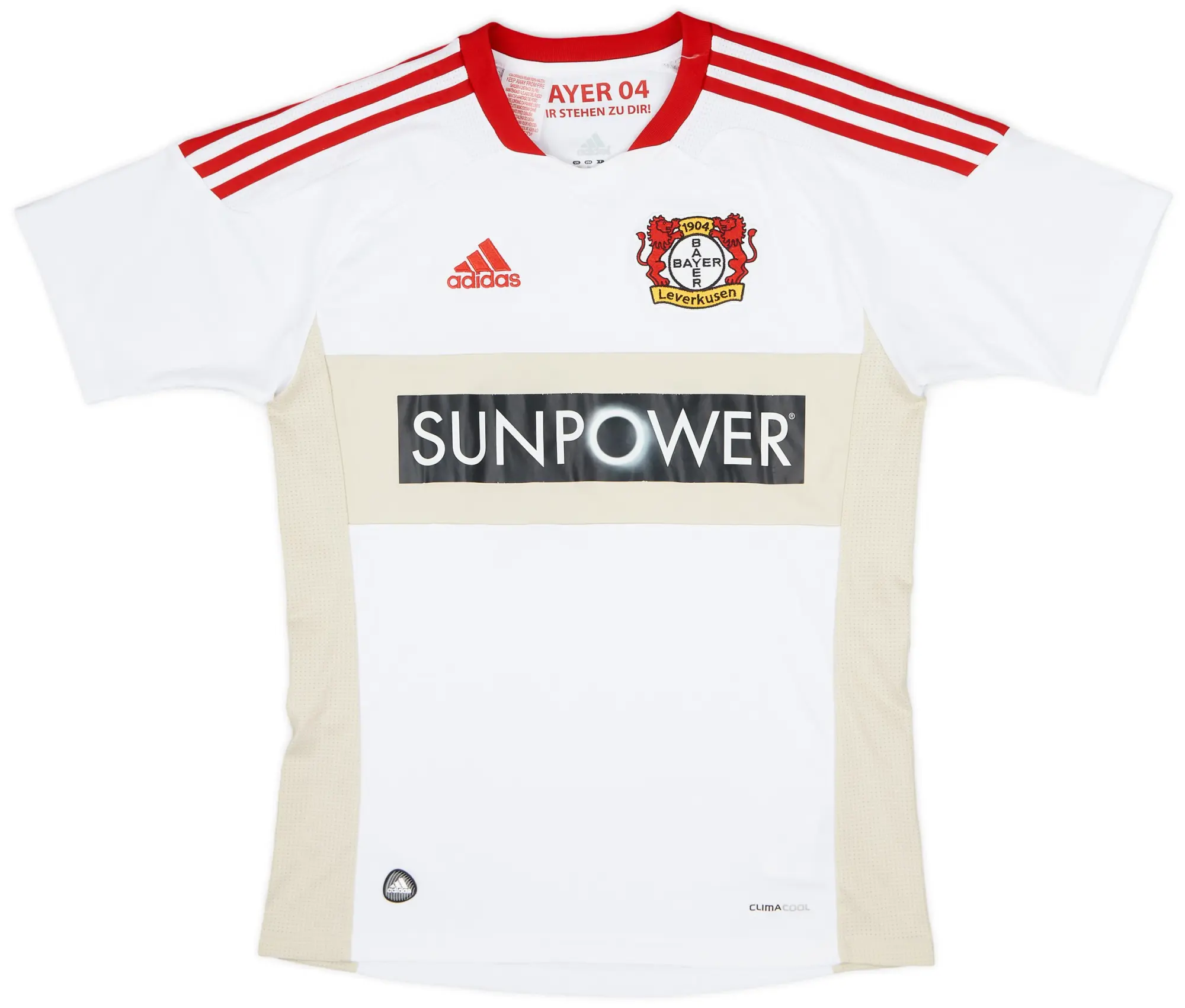 adidas 2011-12 Bayer Leverkusen Away Shirt - 8/10 - (XL.Boys)