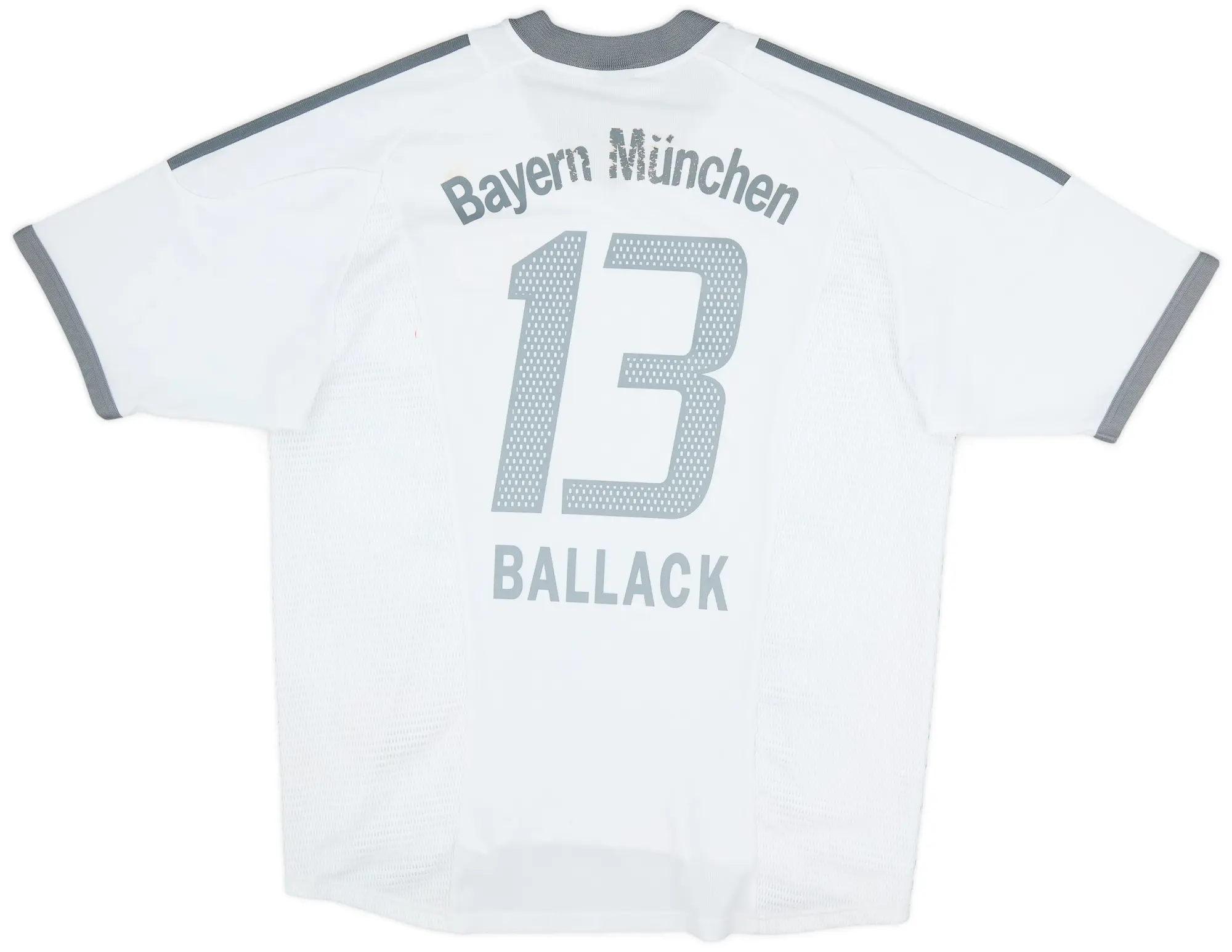 adidas 2002-03 Bayern Munich Away Shirt Ballack #13 - 5/10 - (XL)