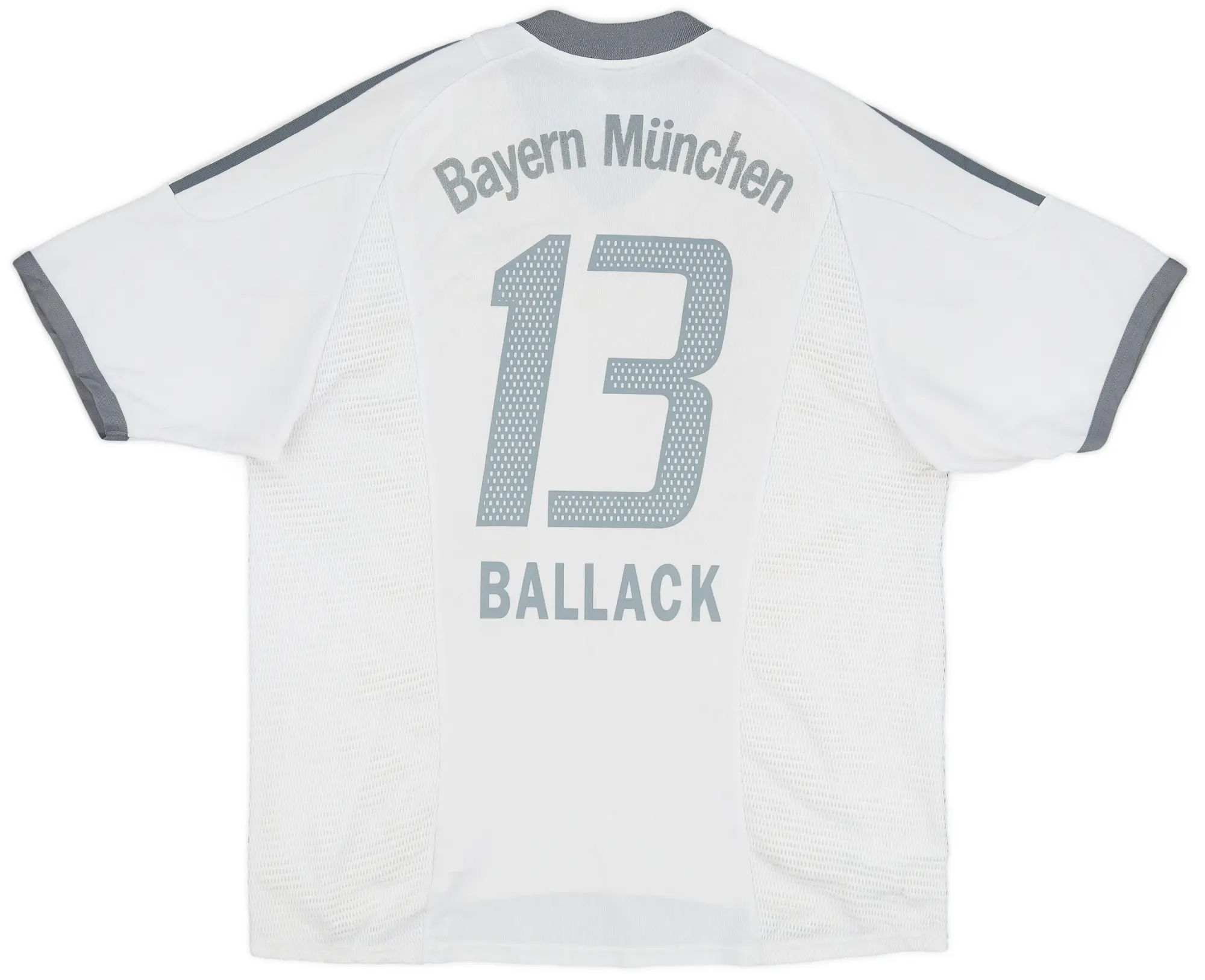 adidas 2002-03 Bayern Munich Away Shirt Ballack #13 - 5/10 - (XL)