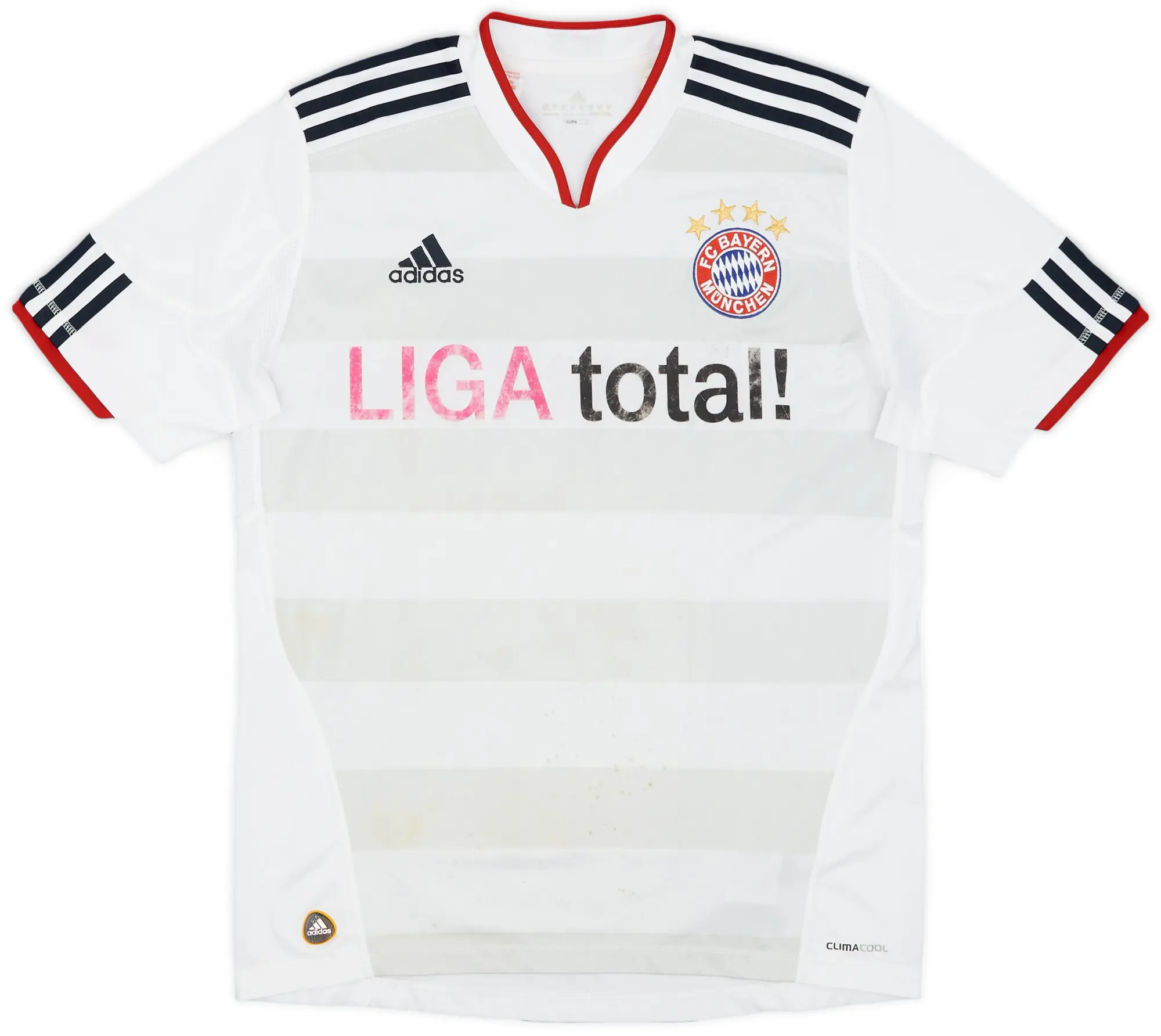 adidas 2010-11 Bayern Munich Away Shirt - 4/10 - (XL.Boys)