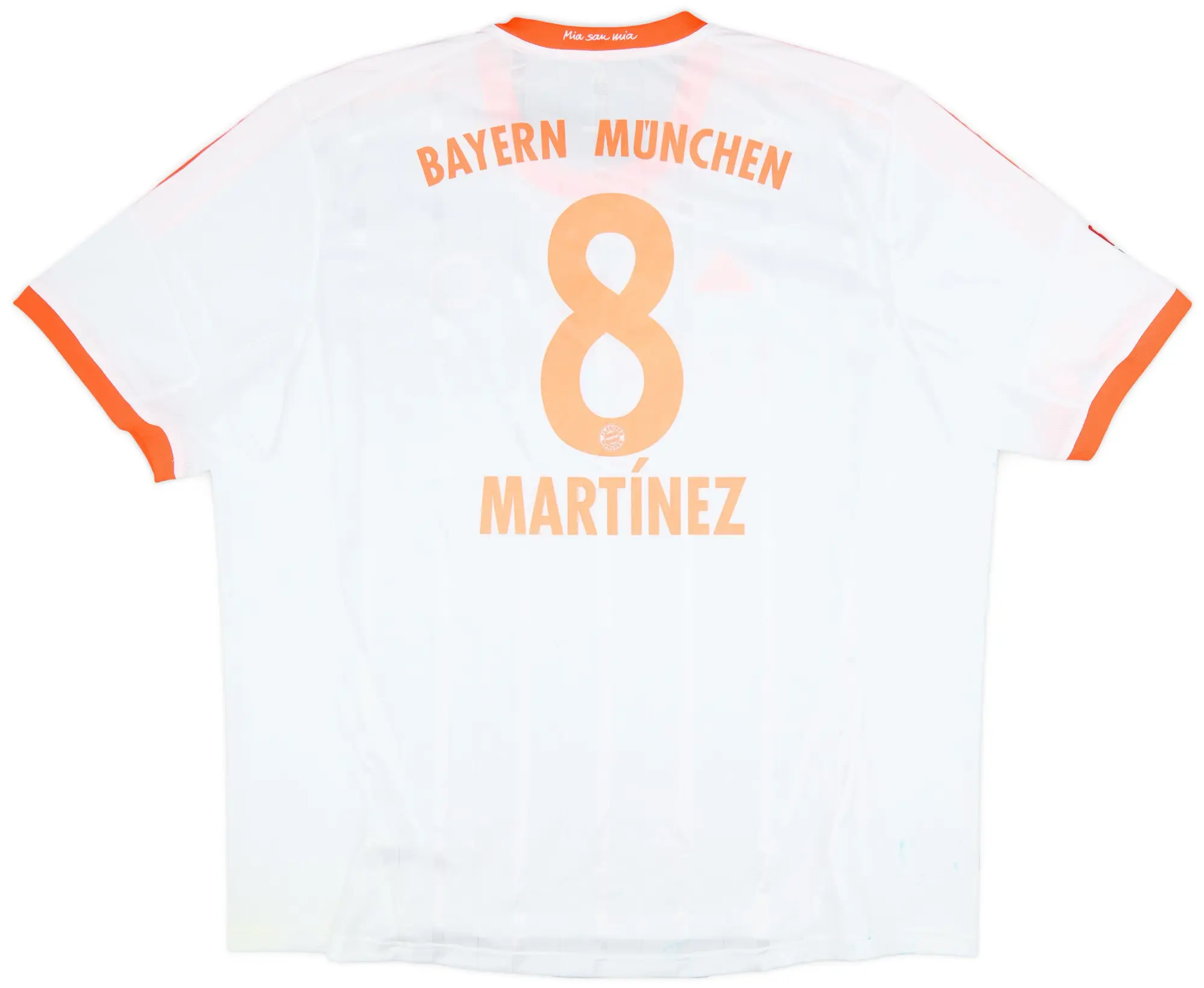 adidas 2012-13 Bayern Munich Away Shirt Martinez #8 - 5/10 - (3XL)