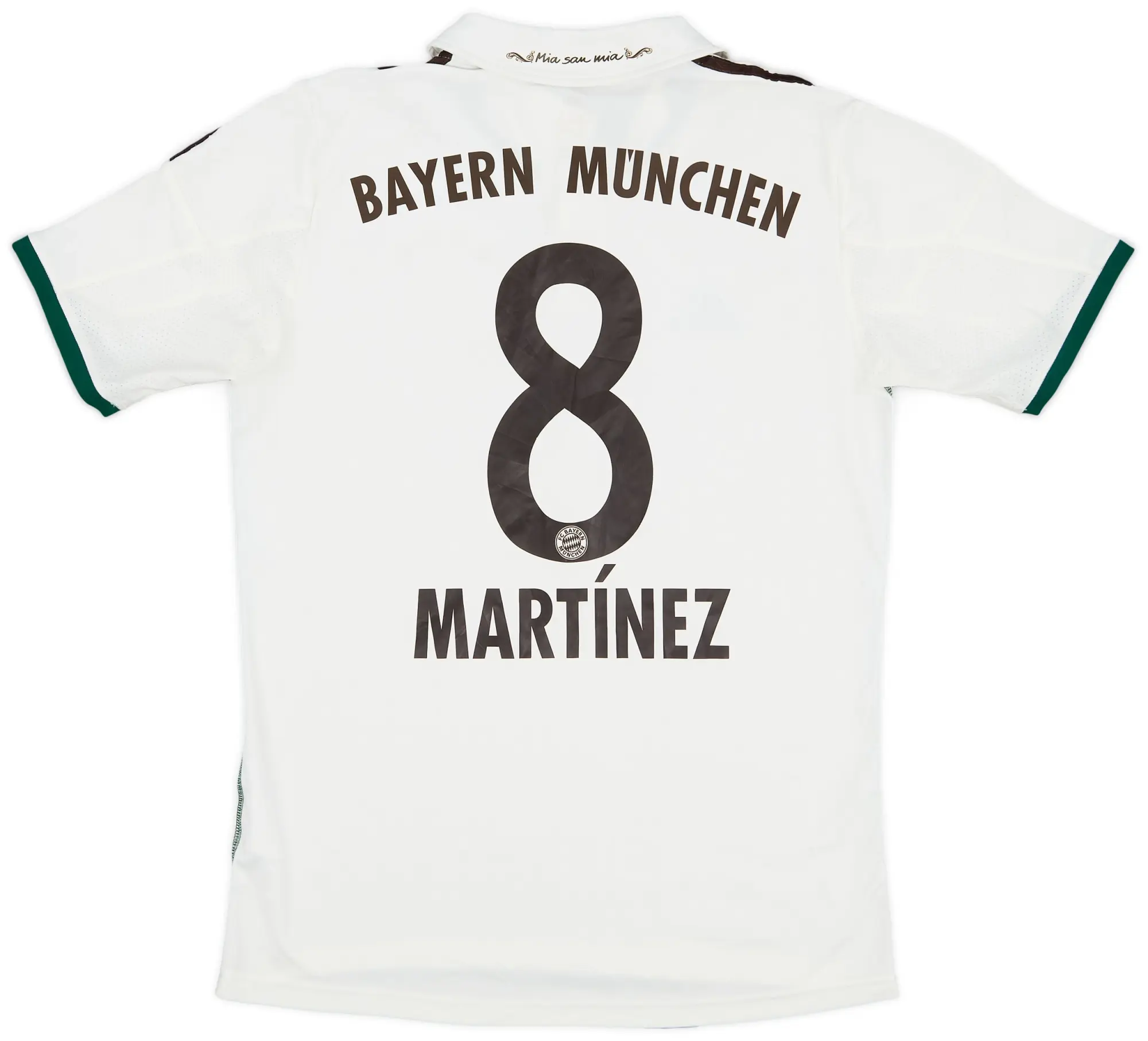 adidas 2013-14 Bayern Munich Away Shirt Martinez #8 - 7/10 - (XL.Boys)