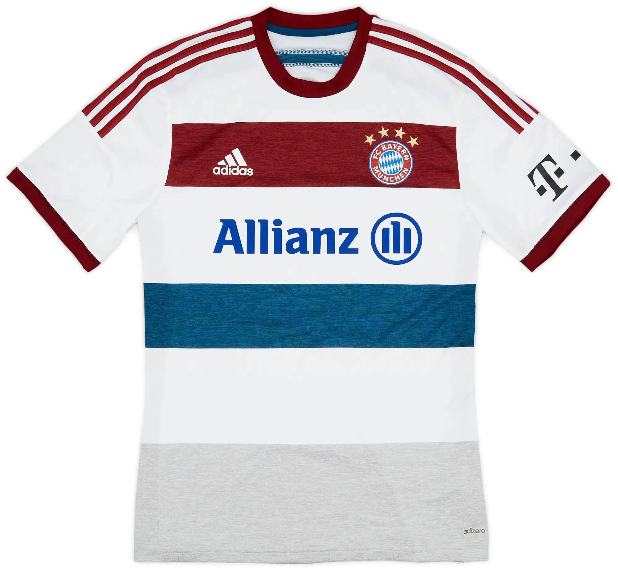 adidas 2014-15 Bayern Munich Women's Player Issue Away Shirt - 7/10 - (Men's M/L)