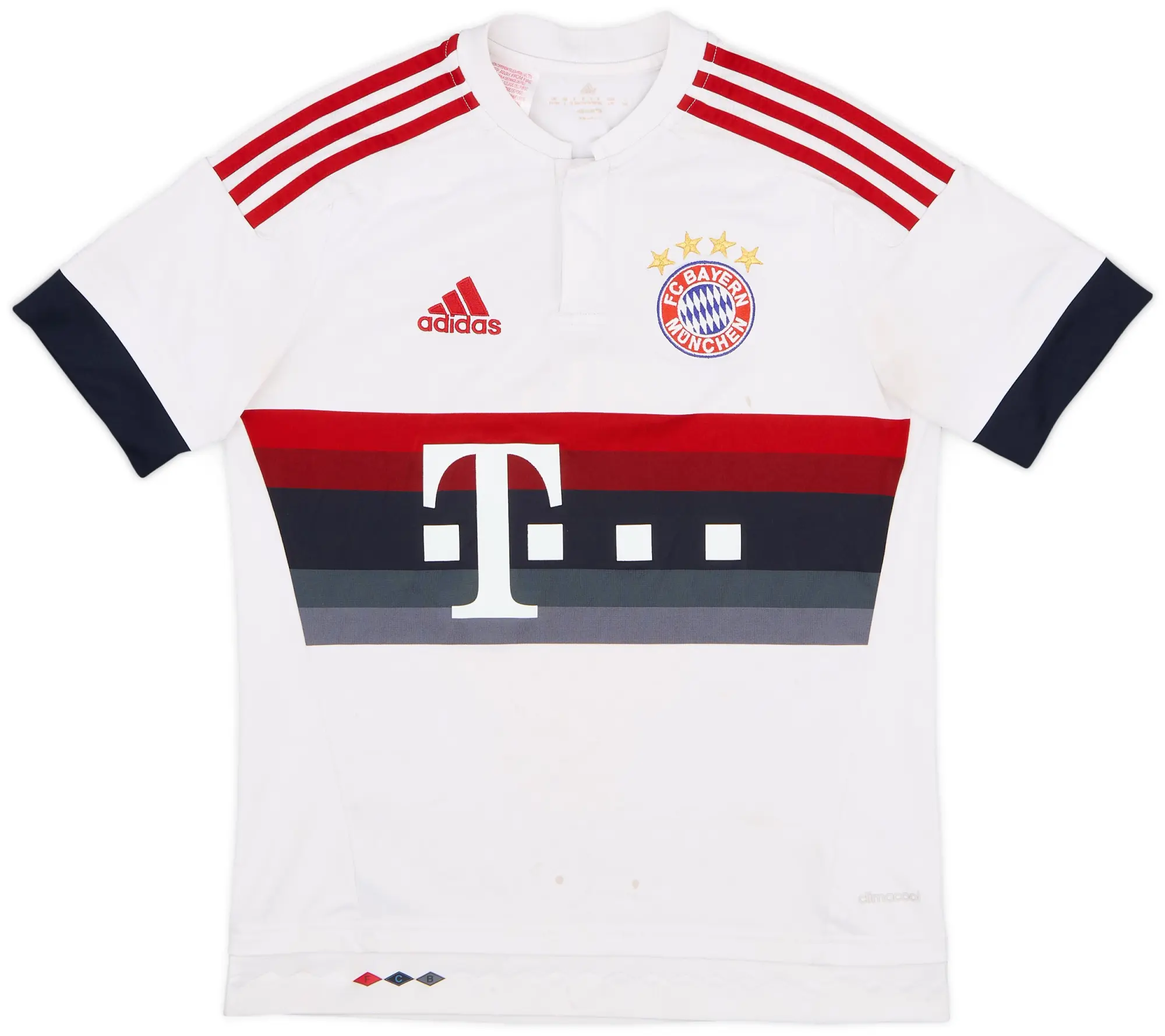 adidas 2015-16 Bayern Munich Away Shirt - 6/10 - (L.Boys)