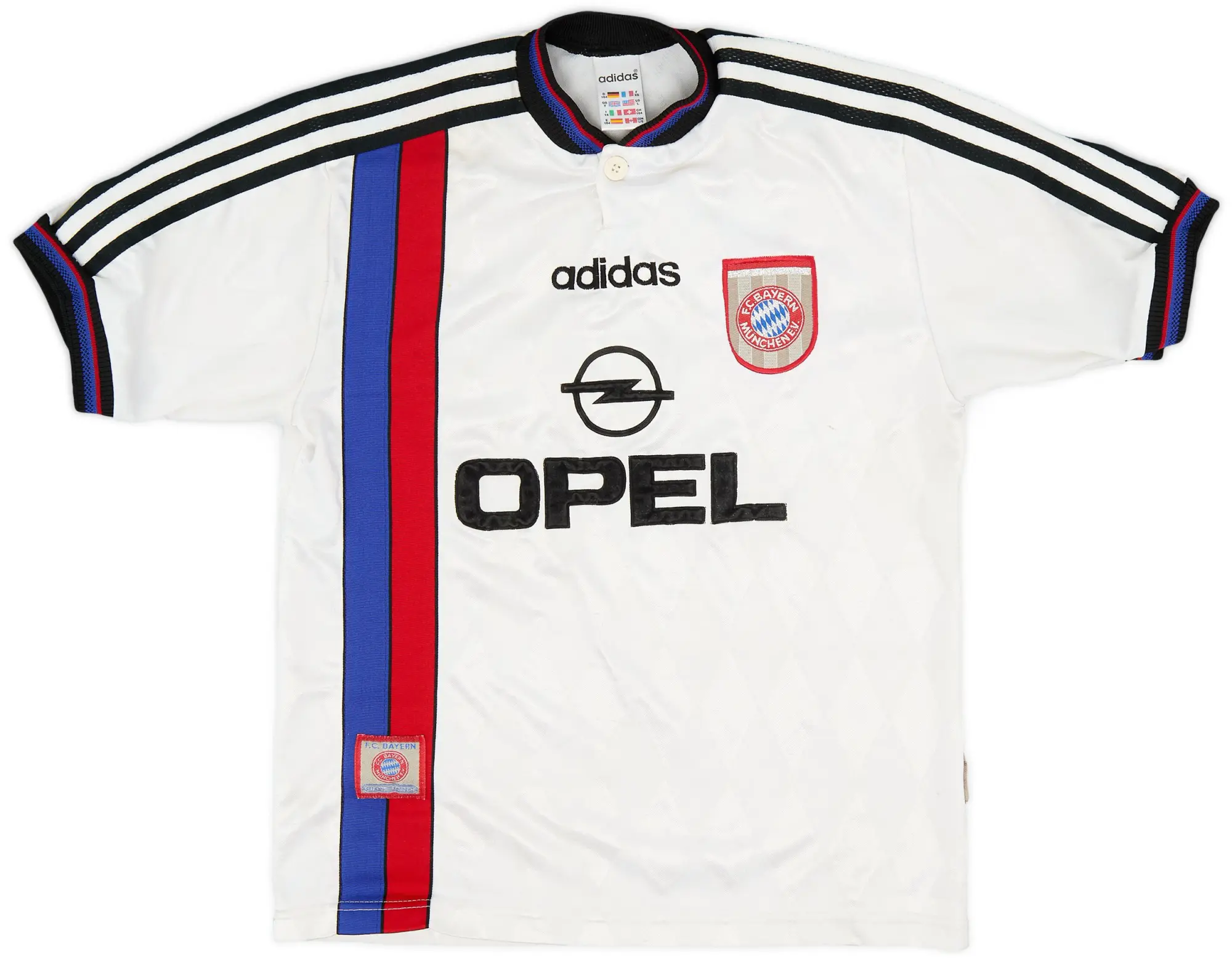 adidas 1996-98 Bayern Munich Away Shirt - 6/10 - (Y)