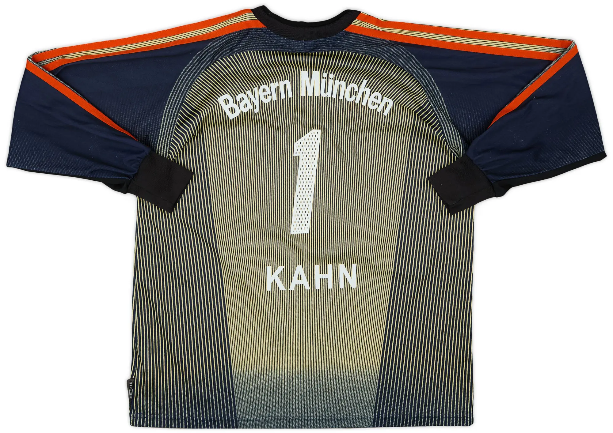 adidas 2003-04 Bayern Munich GK Shirt Kahn #1 - 8/10 - (XL.Boys)