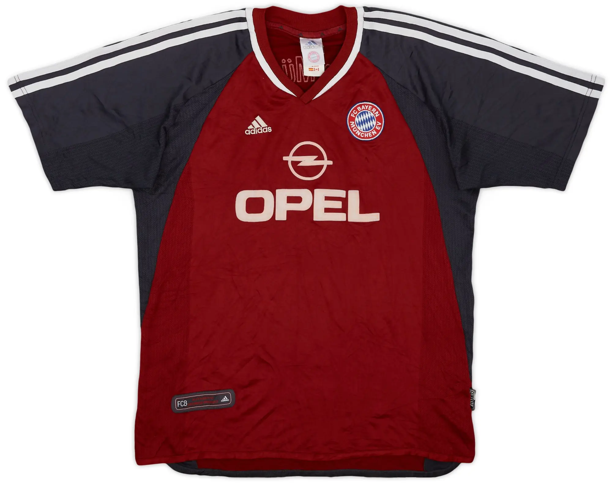 adidas 2001-02 Bayern Munich Home Shirt - 6/10 - (XL.Boys)