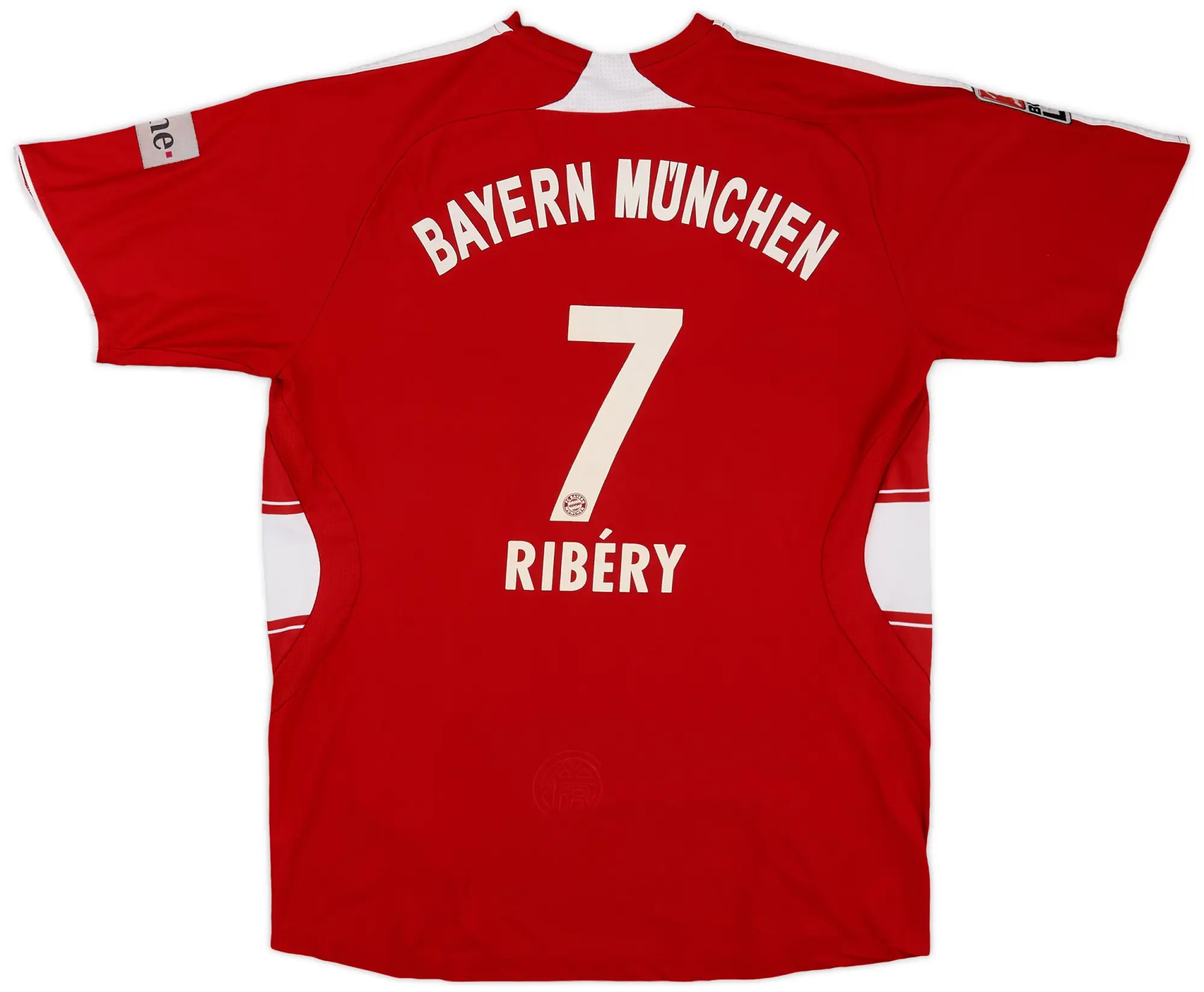adidas 2007-08 Bayern Munich Home Shirt Ribery #7 - 6/10 - (XL.Boys)