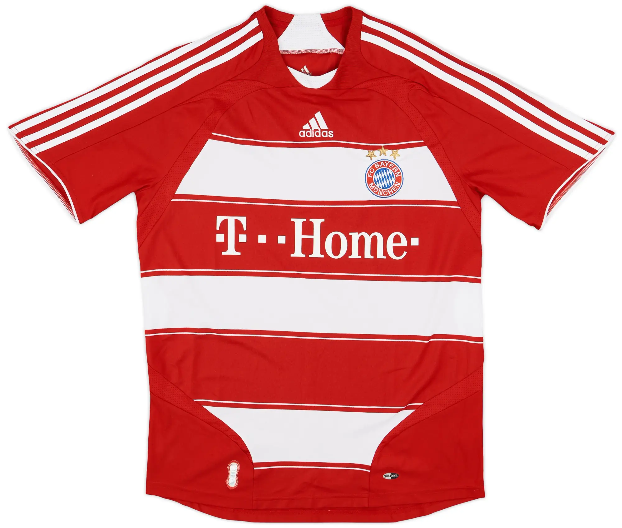 adidas 2007-08 Bayern Munich Home Shirt - 6/10 - (L)