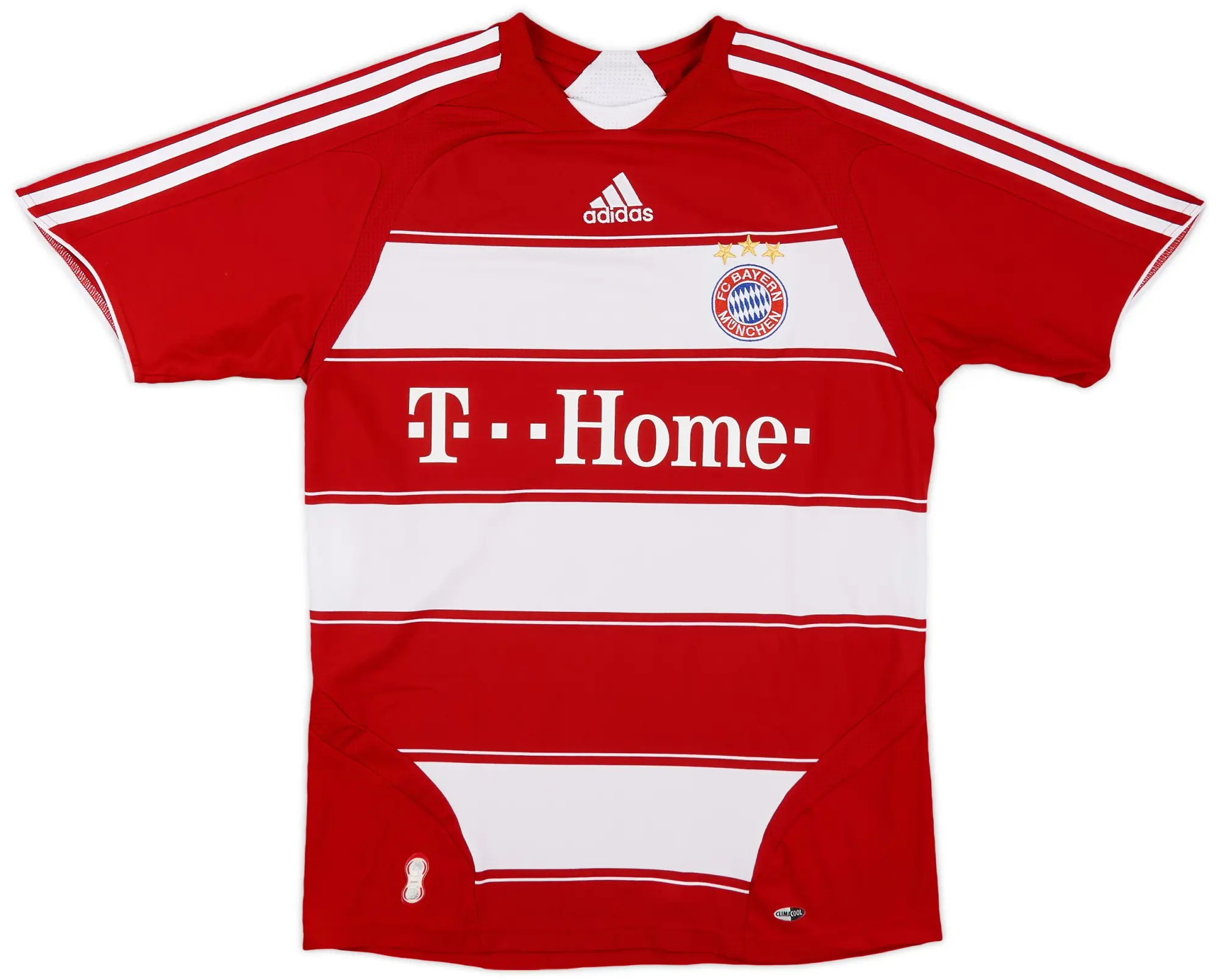 adidas 2007-08 Bayern Munich Home Shirt - 8/10 - (XL.Boys)