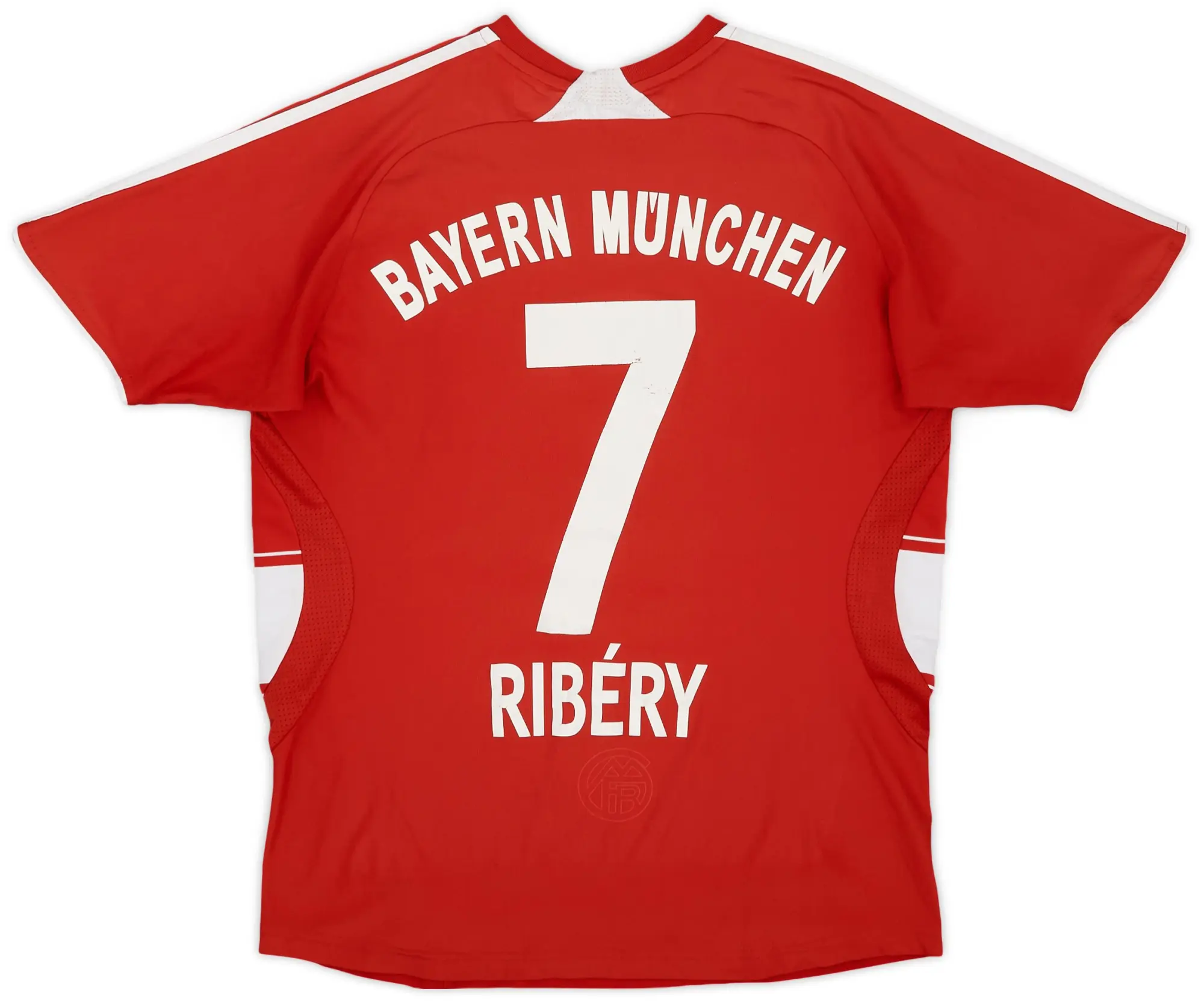 adidas 2007-08 Bayern Munich Home Shirt Ribery #7 - 6/10 - (L.Boys)