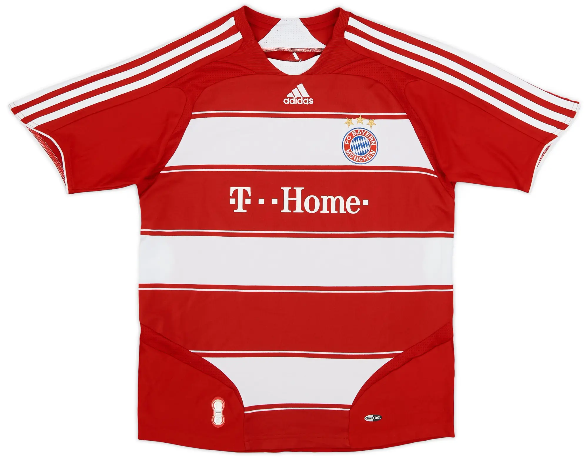 adidas 2007-08 Bayern Munich Home Shirt - 6/10 - (M.Boys)