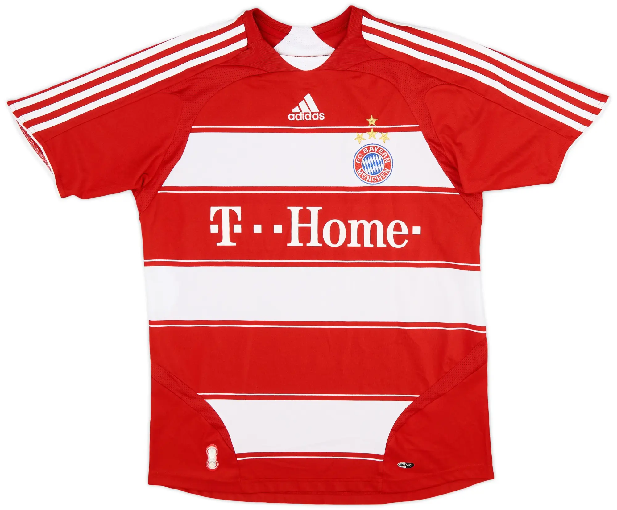 adidas 2008-09 Bayern Munich Home Shirt - 9/10 - (XL.Boys)